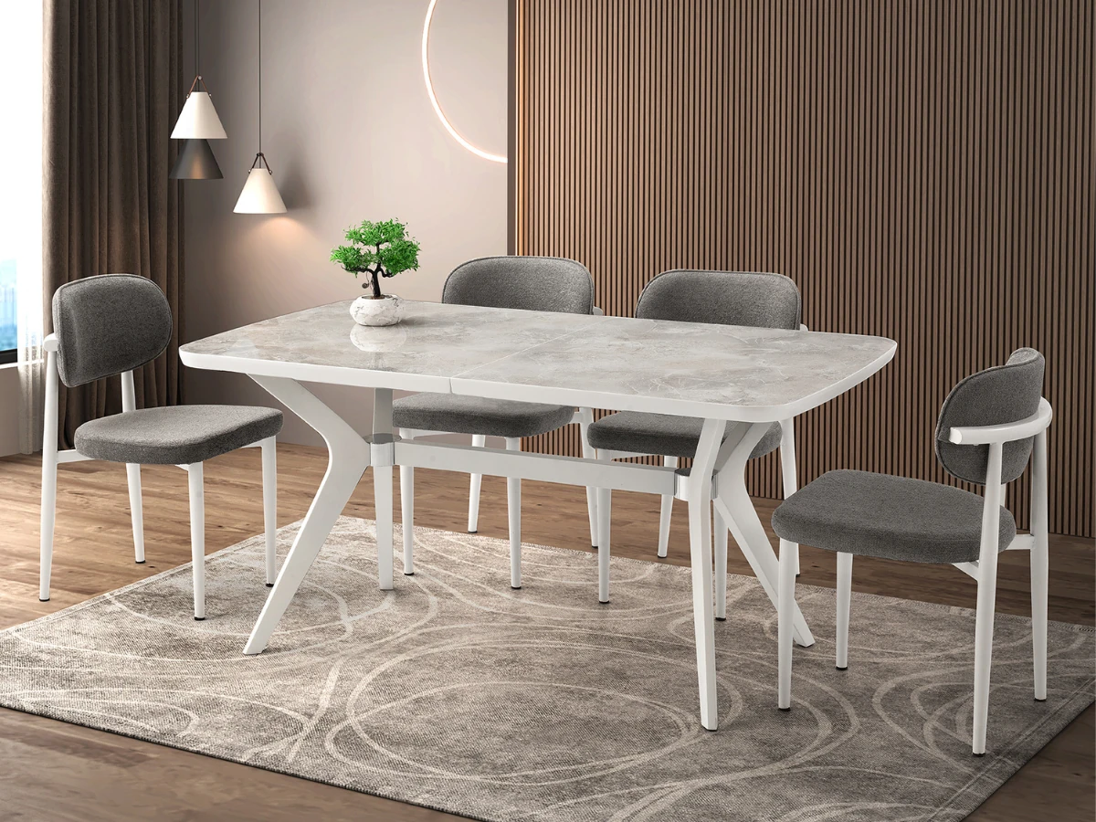 Açılır Yemek Masası Anka 160cm Rambla