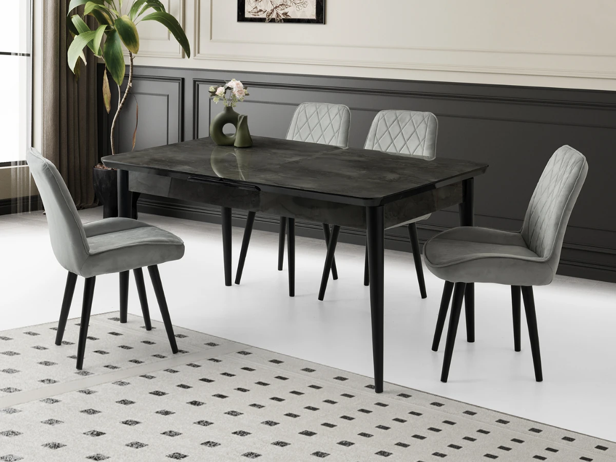 Açılır Yemek Masası Kelebek Irony Tekno 160cm