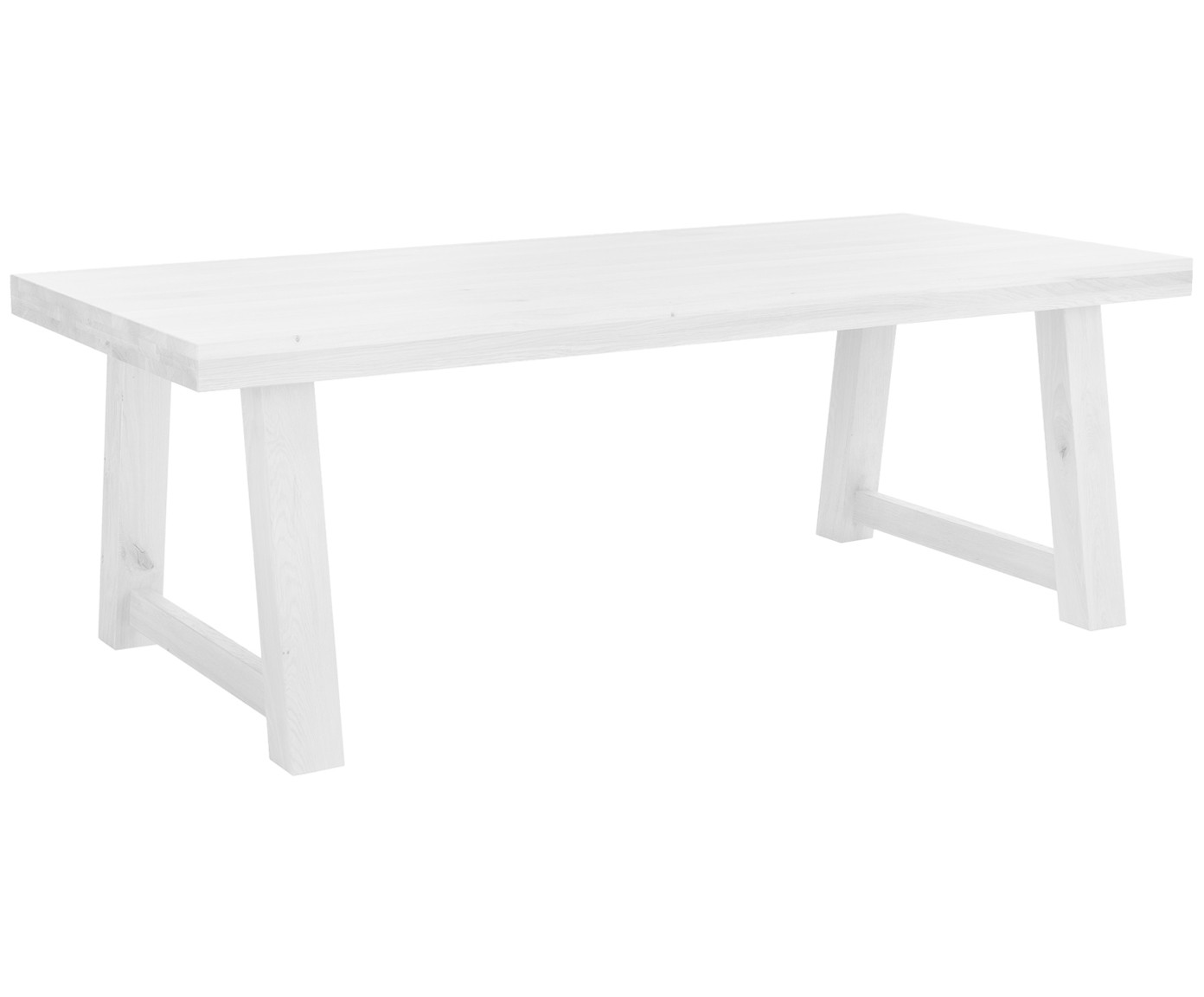 Woodha Masif Ahşap Yemek Masası Keti  - Beyaz