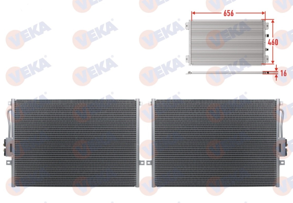 KLİMA RADYATÖRÜ JEEP GRAND CHEROKEE WJ 2.7 CRDI 4x4 1999-2004