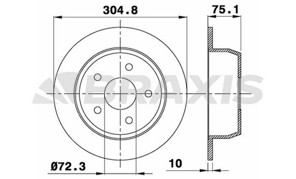 Jeep Grand Cheroke II 99-05 WJ WG  Arka Fren disk takımı