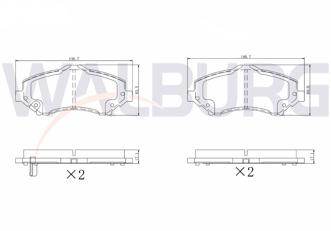 Dodge Nitro Ön Fren Balata Takımı