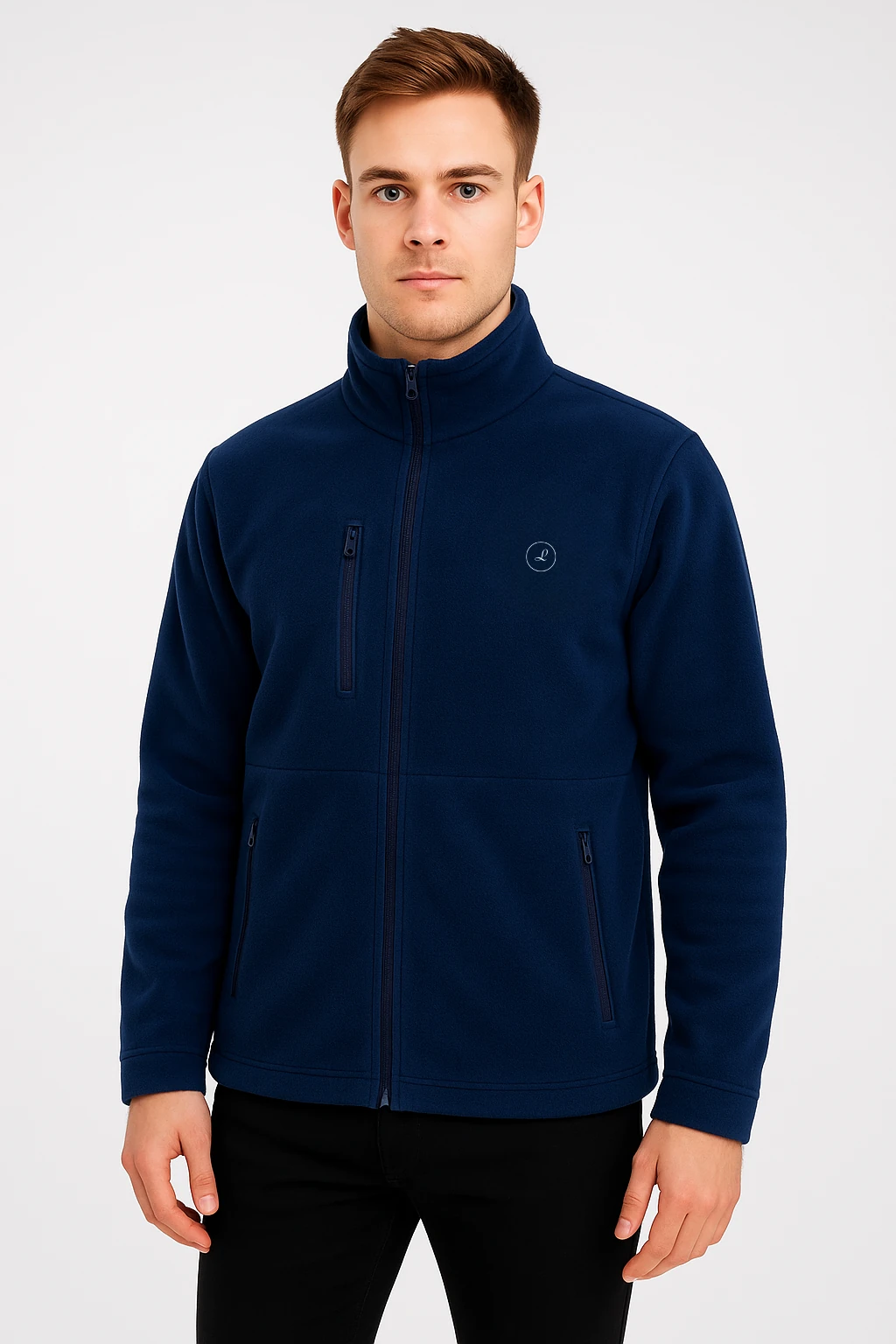 L İ Z Y - LACİVERT ERKEK POLAR CEKET