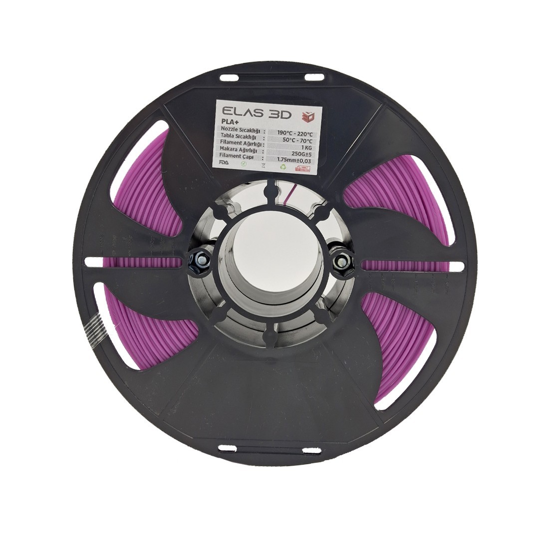 ELAS Pastel Mor PLA Plus 1.75mm 1 KG Filament