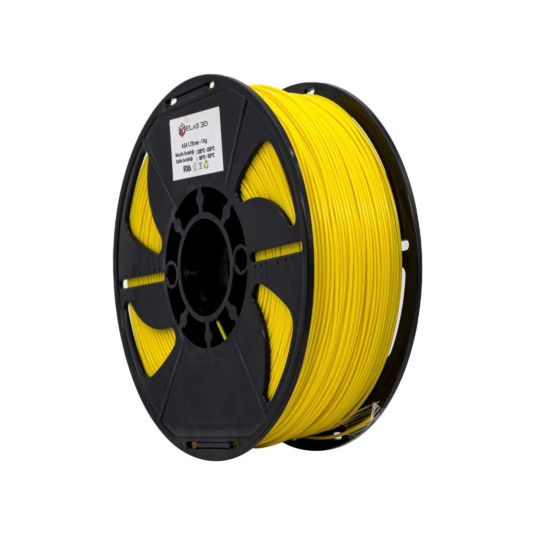 ELAS Sarı ASA Filament 1.75mm 1 KG