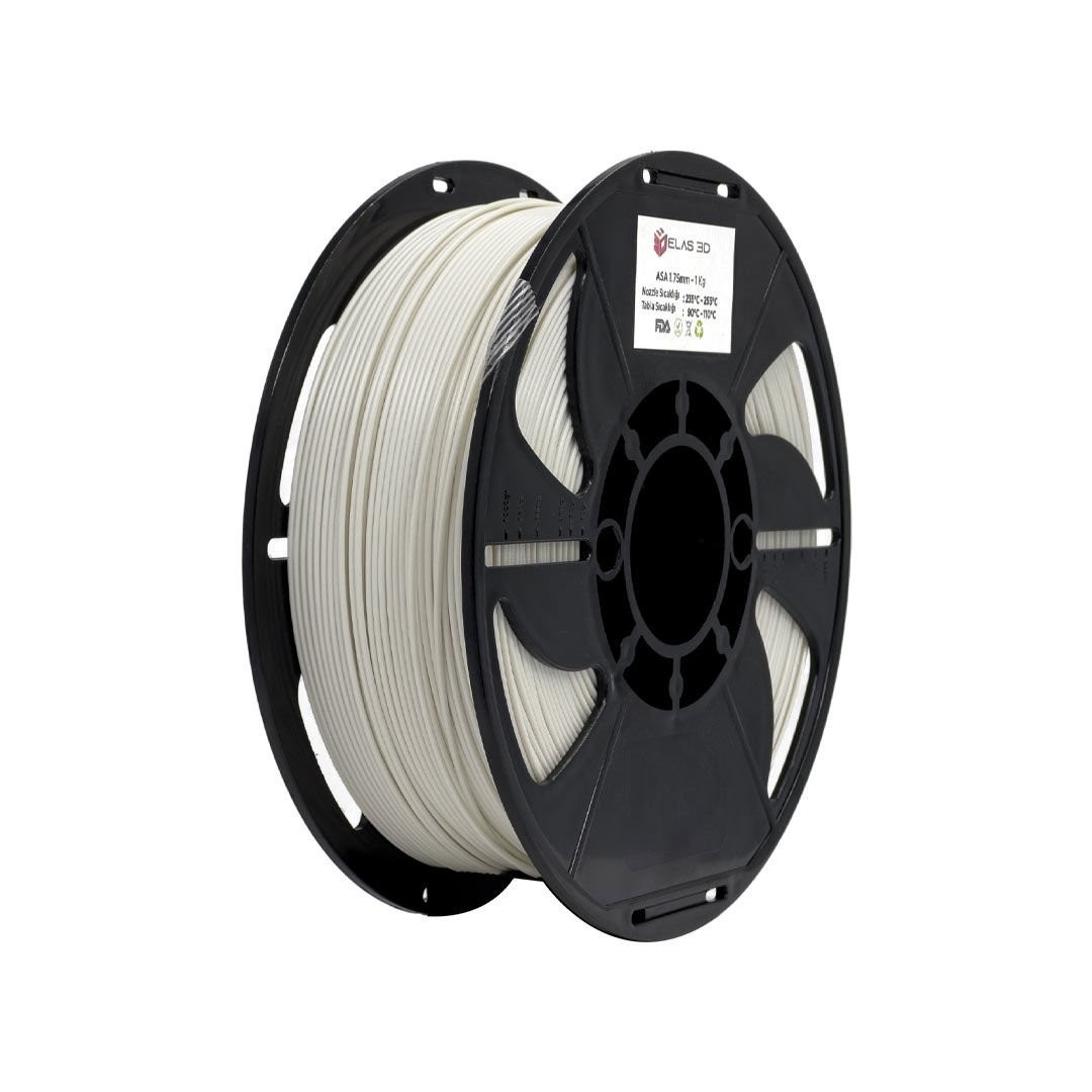 ELAS Beyaz ASA 1.75mm 1 KG Filament