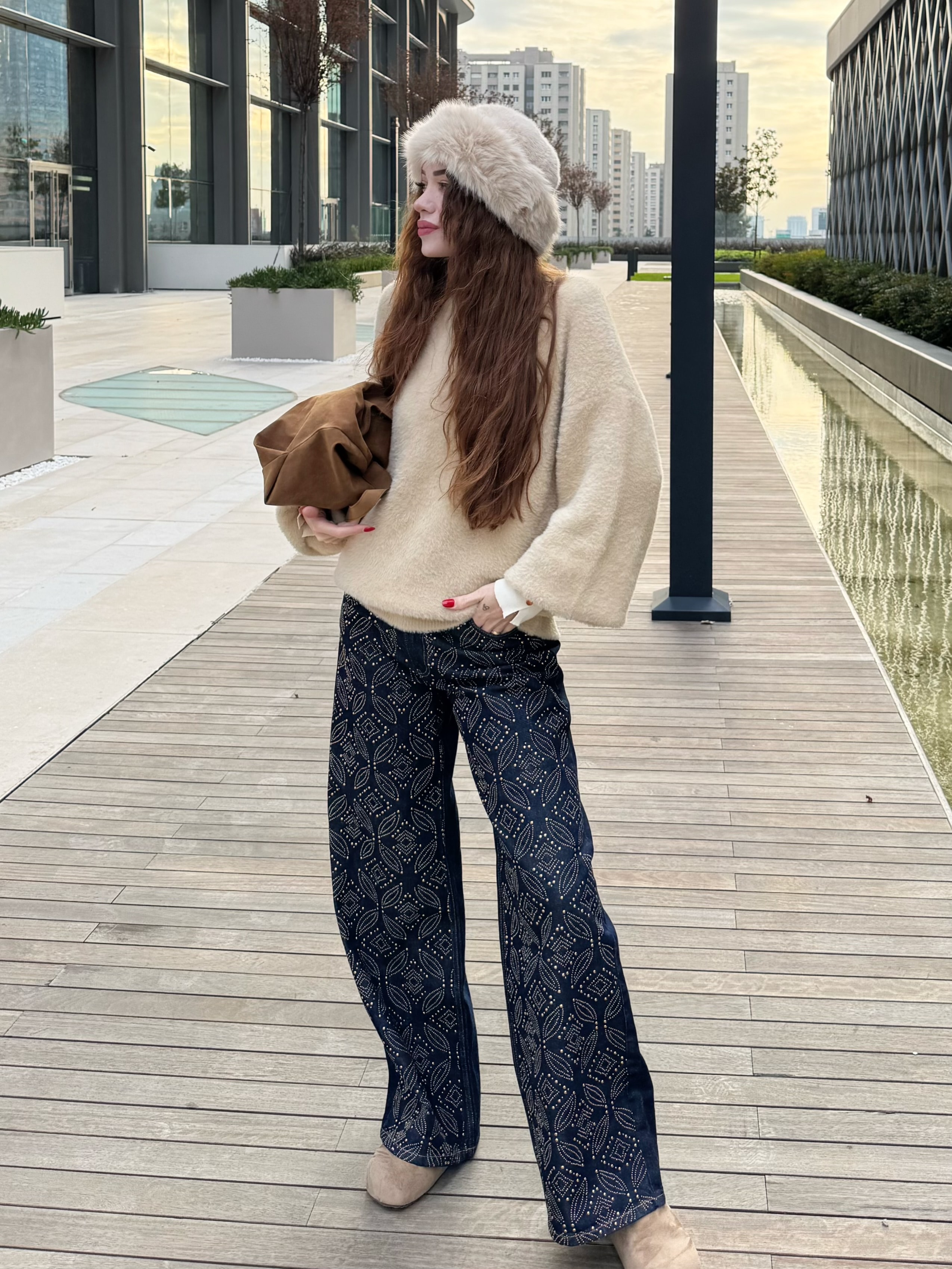 BALON KOL OVERSİZE YUMOS KAZAK