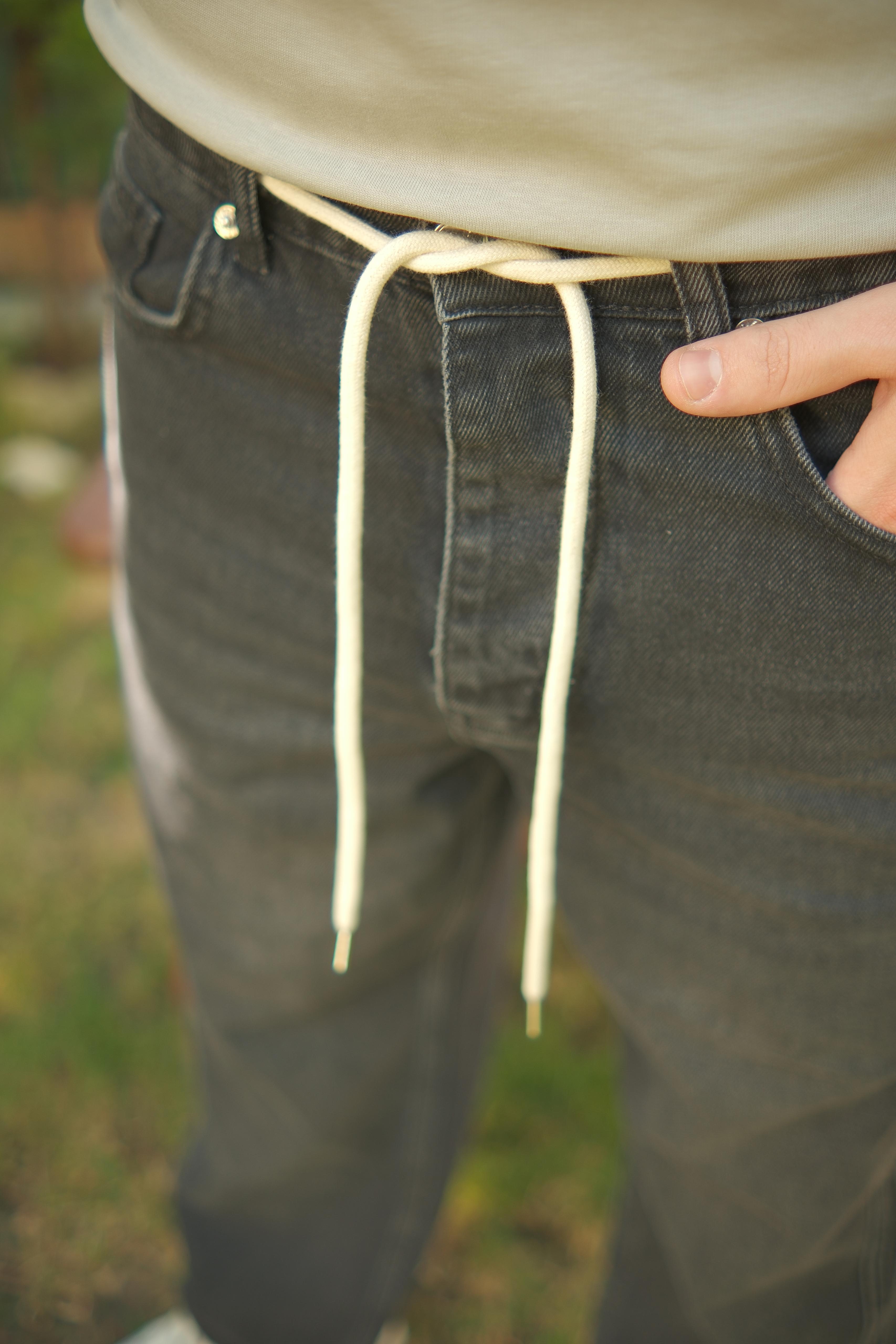 YANLARI ŞERİTLİ BAGGY TASARIM JEAN 