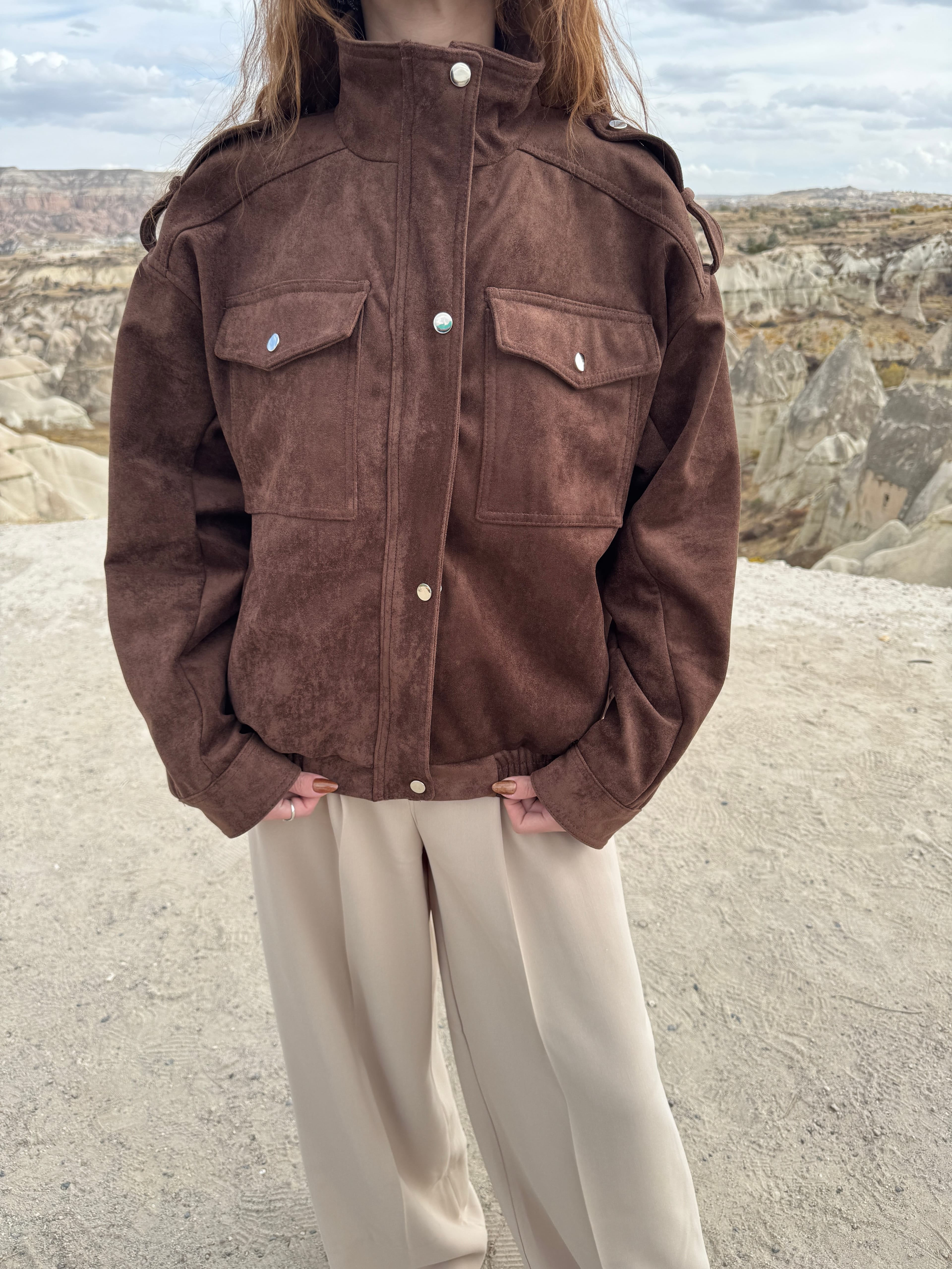 CAVE PREMİUM NUBUK CEKET 