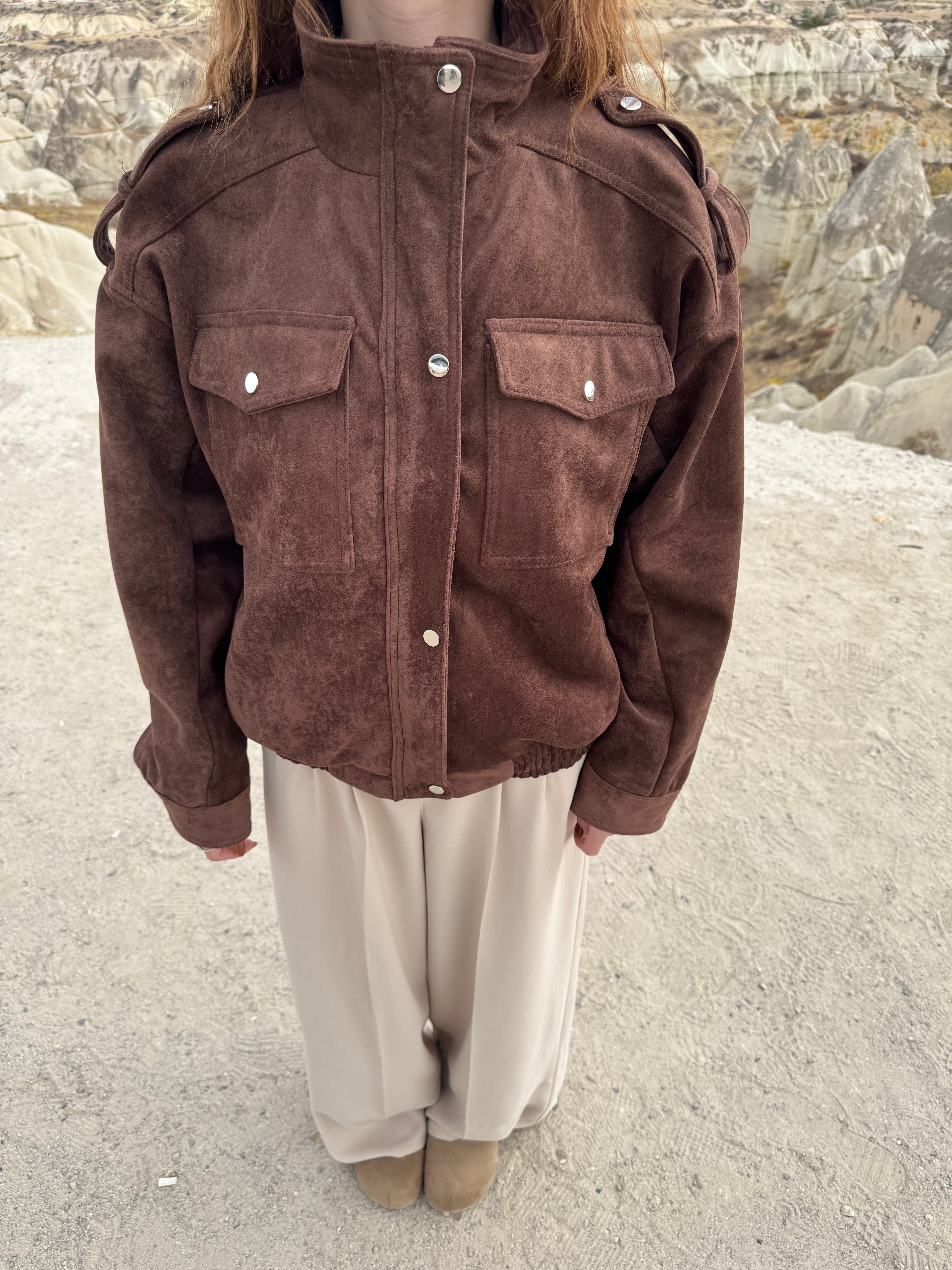 CAVE PREMİUM NUBUK CEKET 