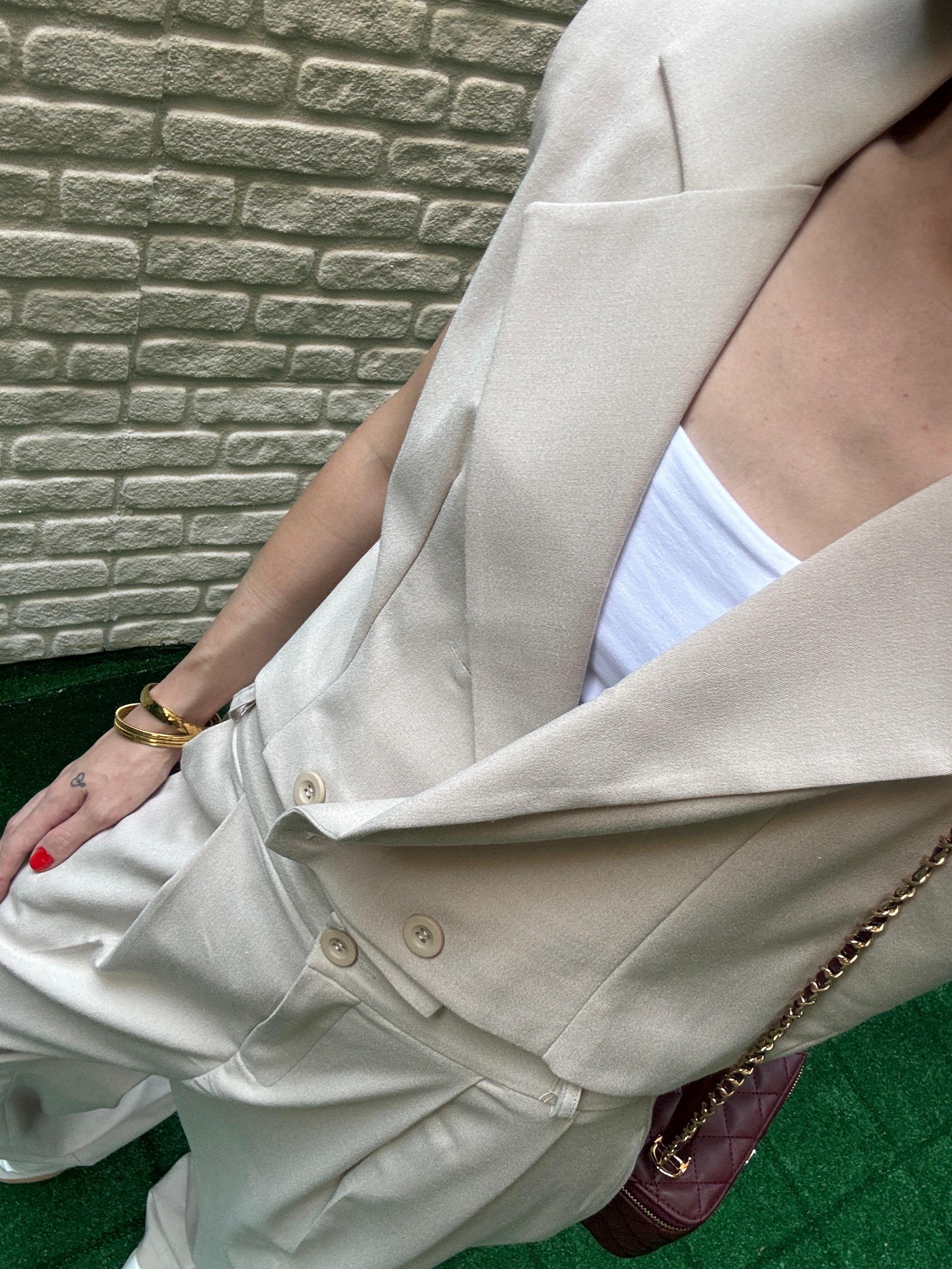 VATKALI YELEK  BAGGY PANTOLON  İKİLİ TAKIM 