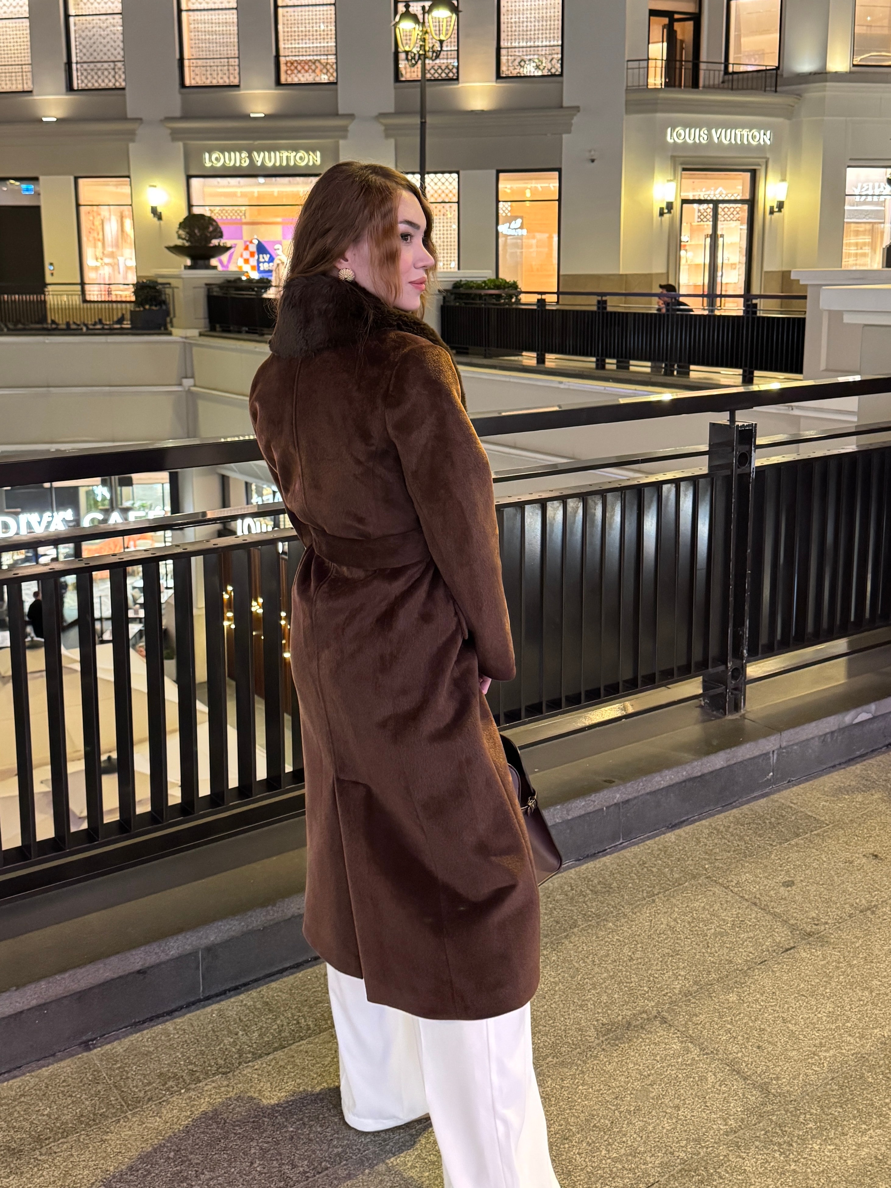 FOX KÜRK YAKA PREMİUM KABAN ( ön sipariş )