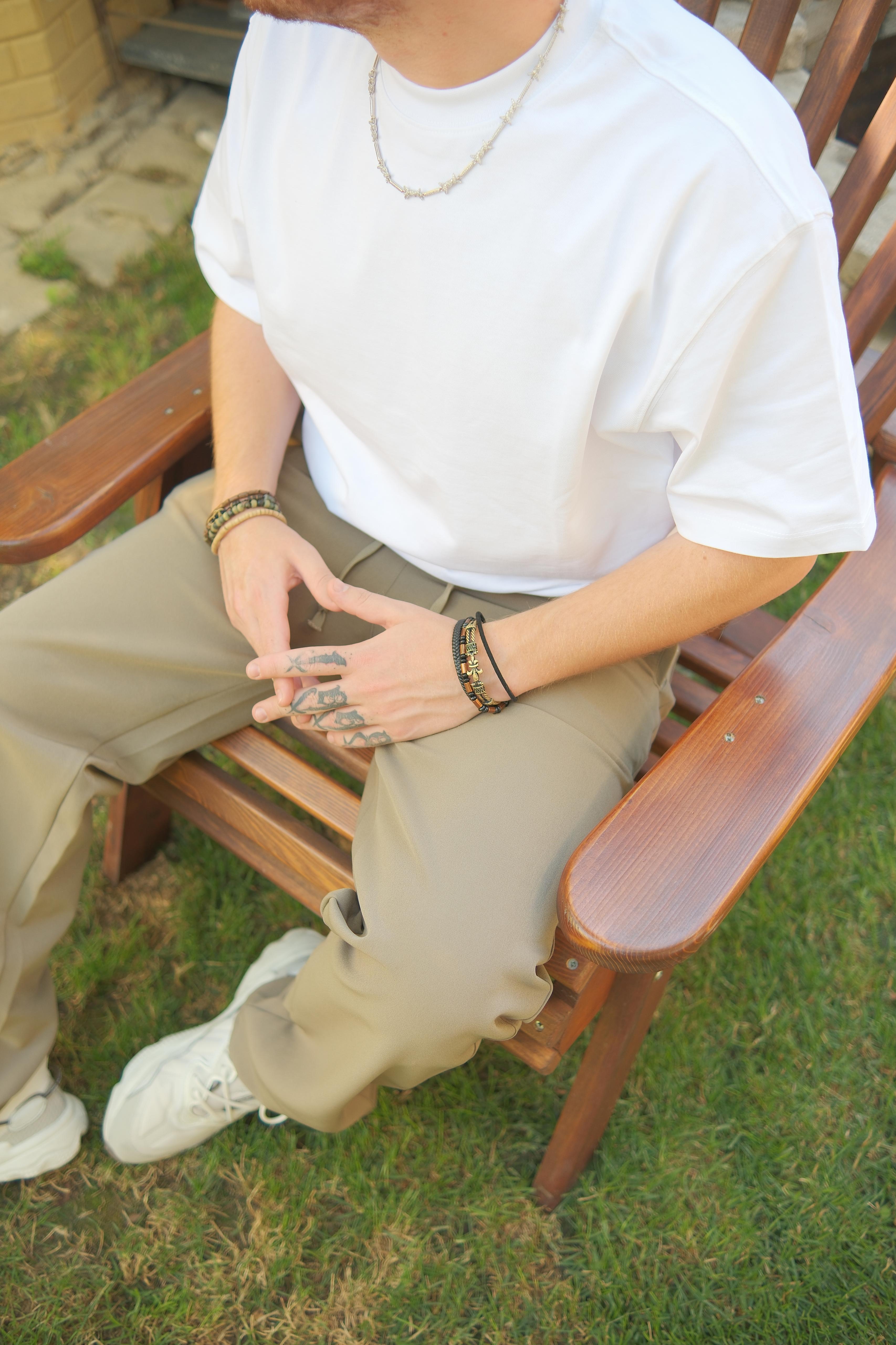  OVERSİZE PREMİUM GRAMAJLI KUMAŞ TSHİRT 