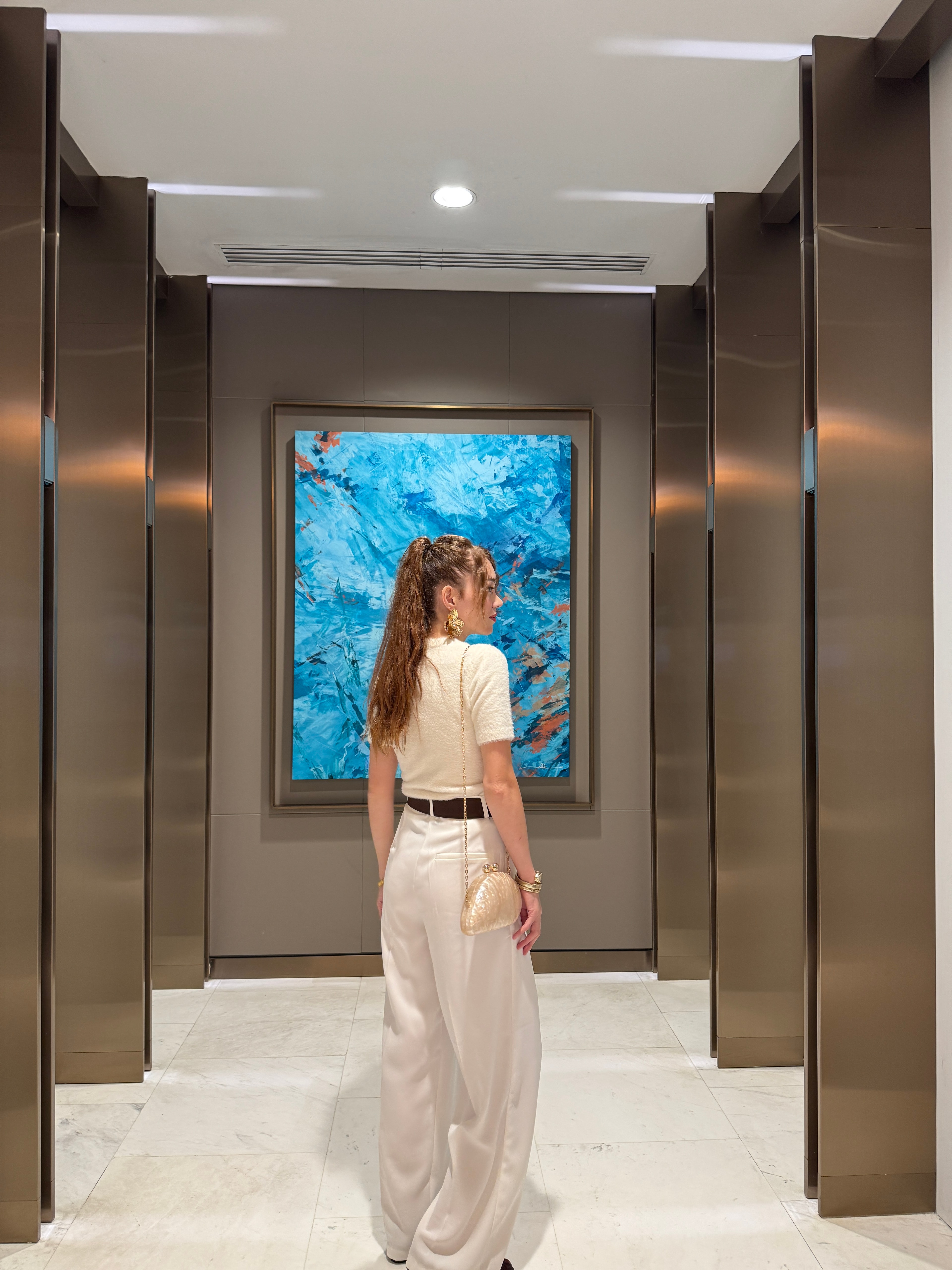 FİYONK DÜĞMELİ SAKALLI  TRİKO HIRKA EKRU