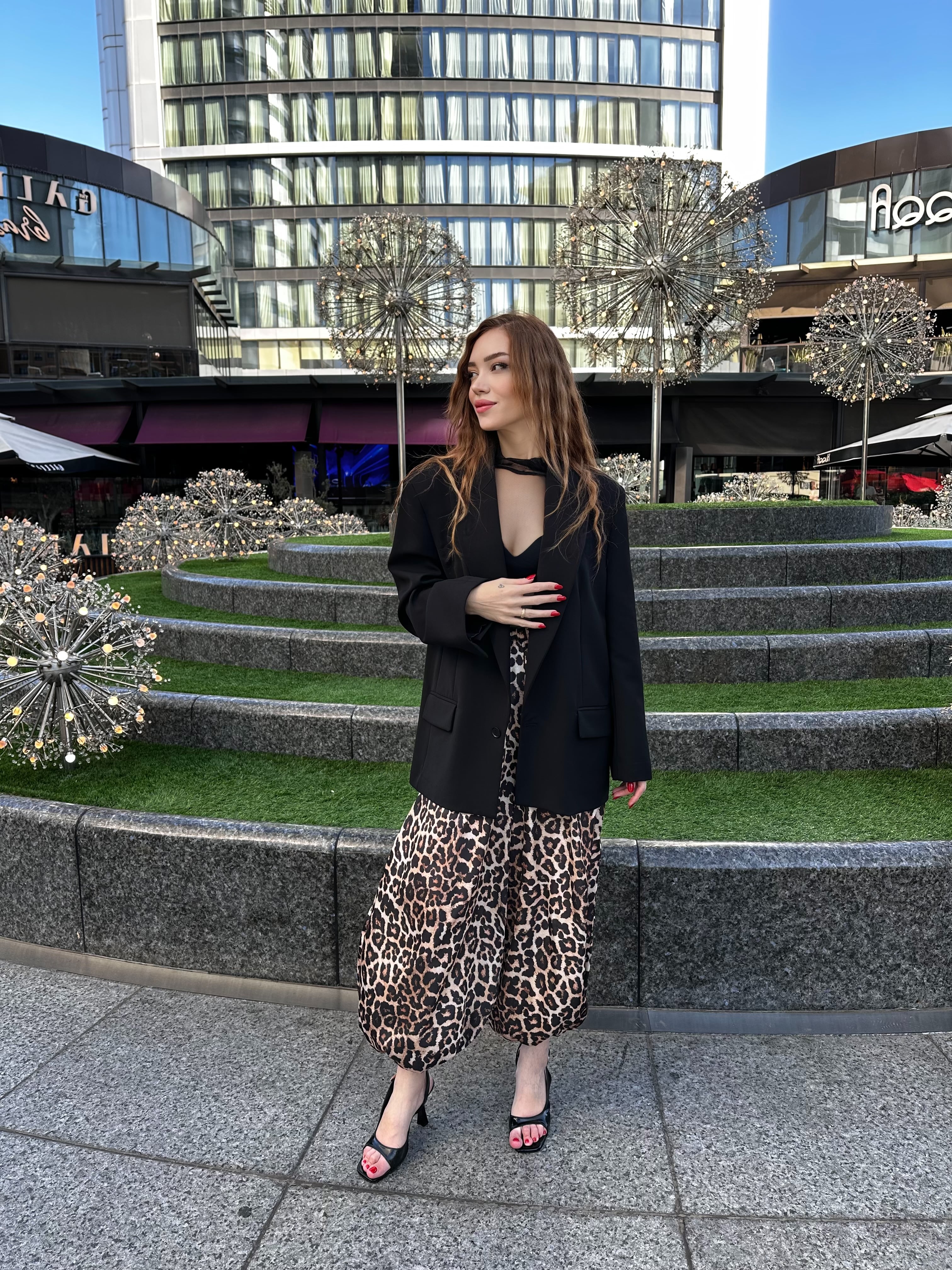 LEO İPEK SATEN ŞALVAR PANTOLON 