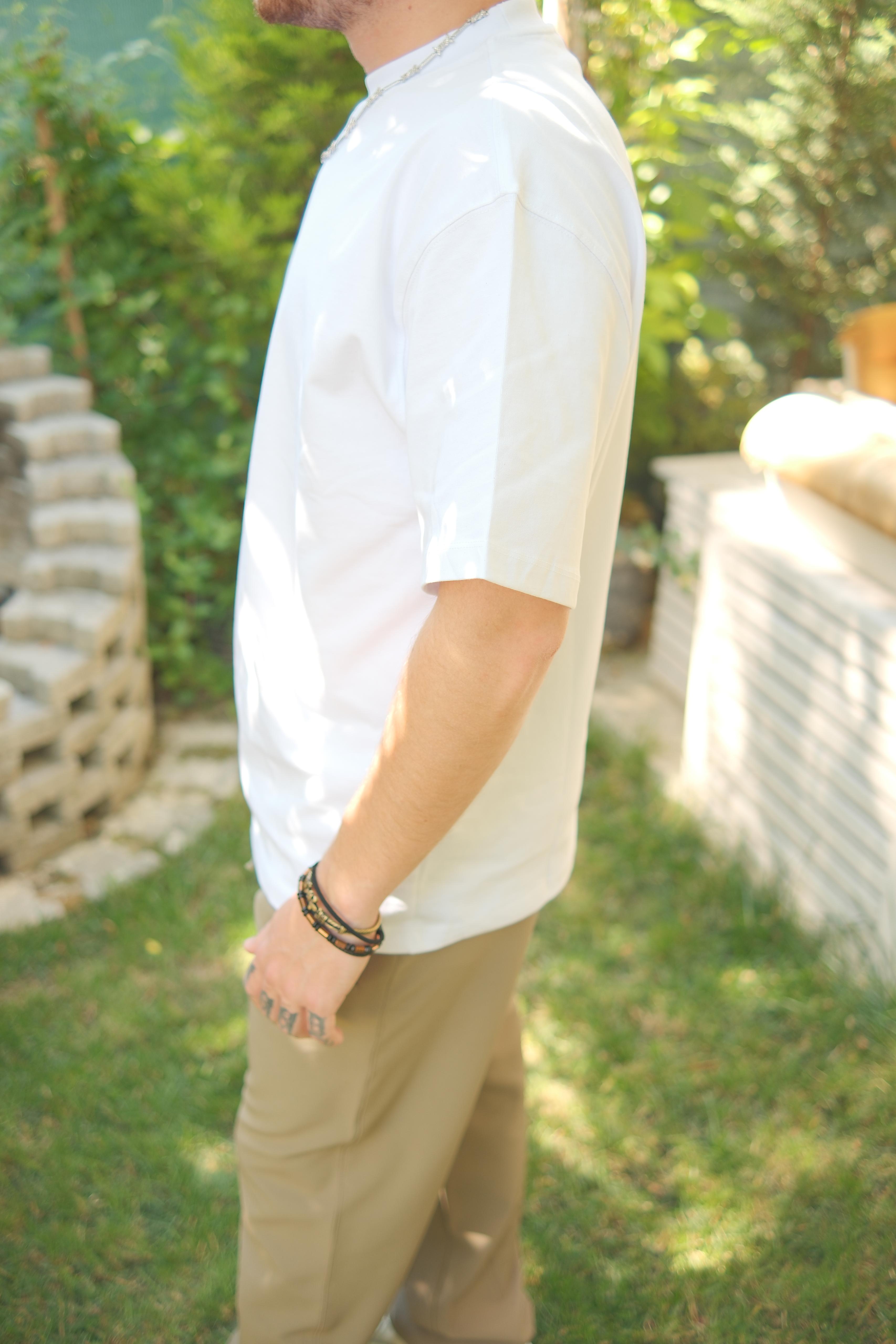  OVERSİZE PREMİUM GRAMAJLI KUMAŞ TSHİRT 