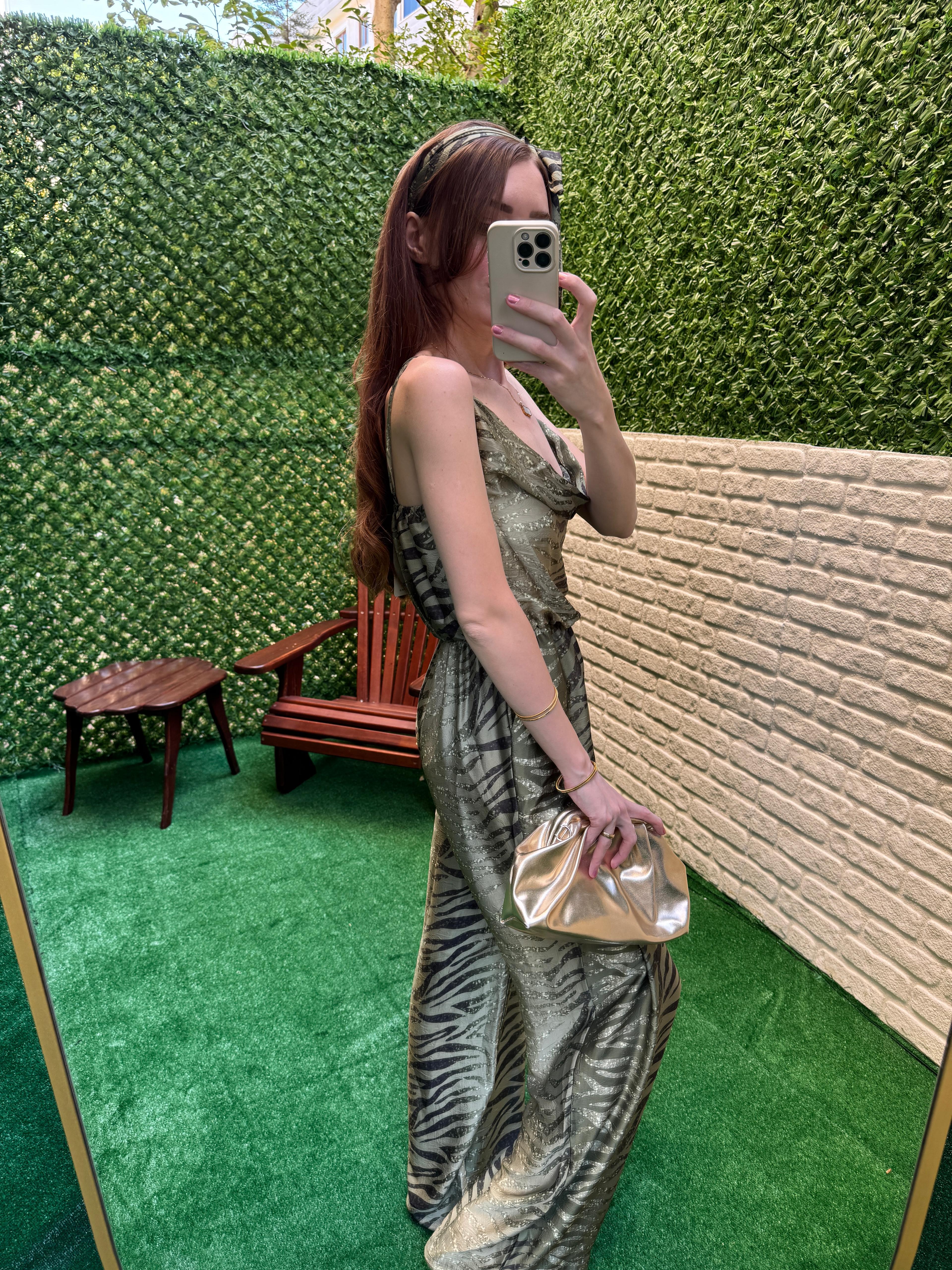 ZEBRA SATEN TULUM YEŞİL