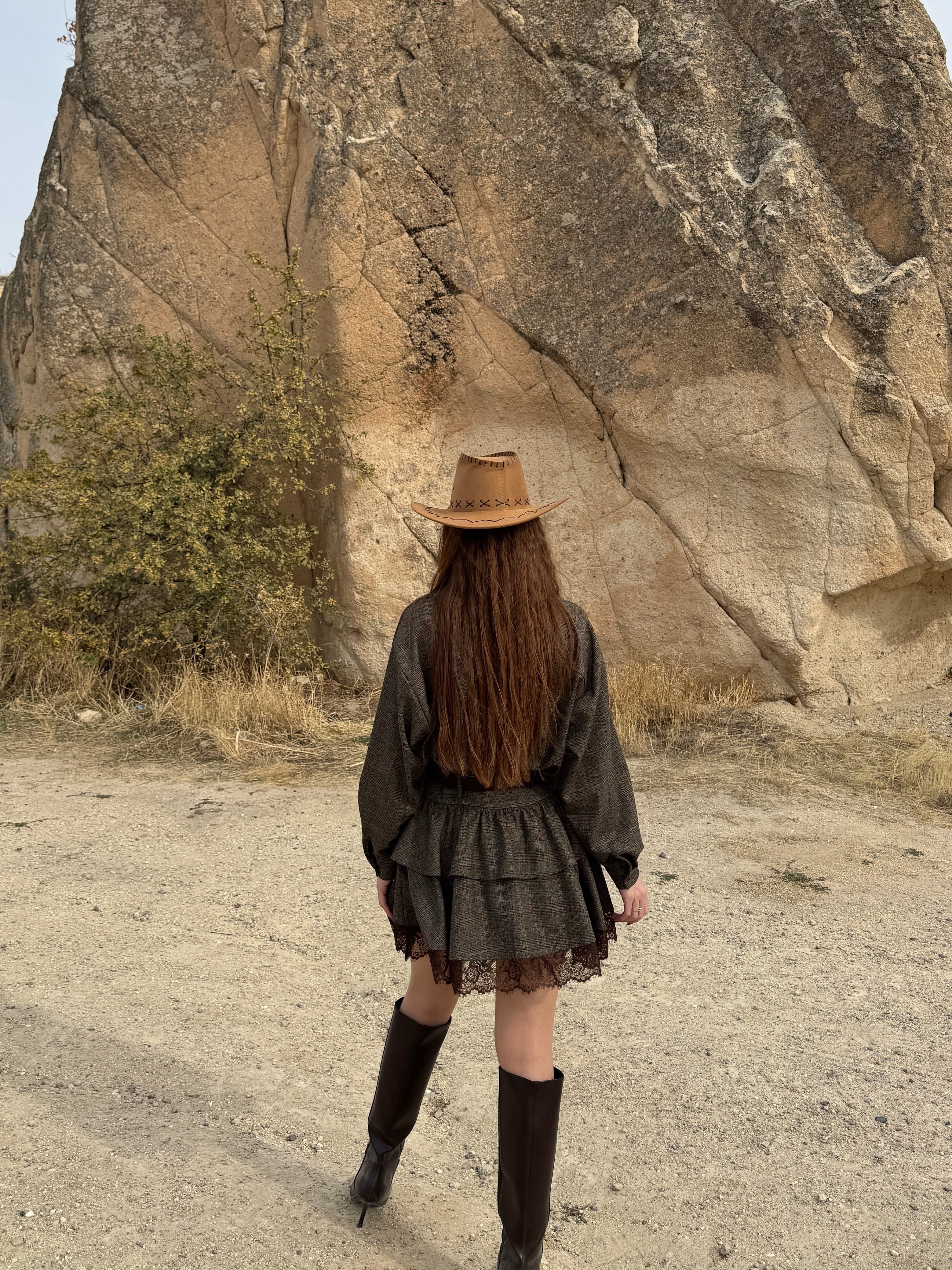 CARMEN DANTEL DETAYLI ETEK GOMLEK TAKIM