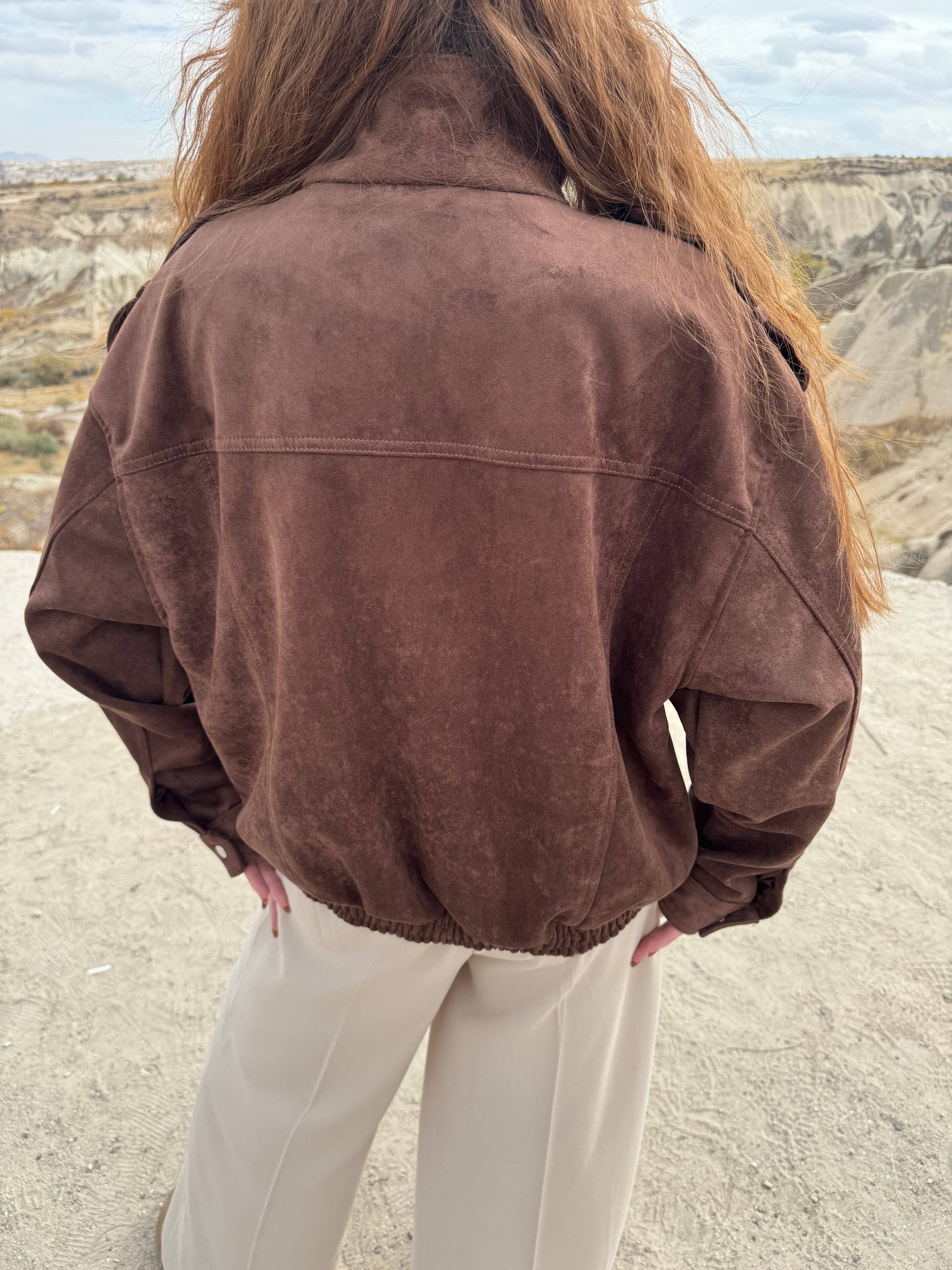 CAVE PREMİUM NUBUK CEKET 