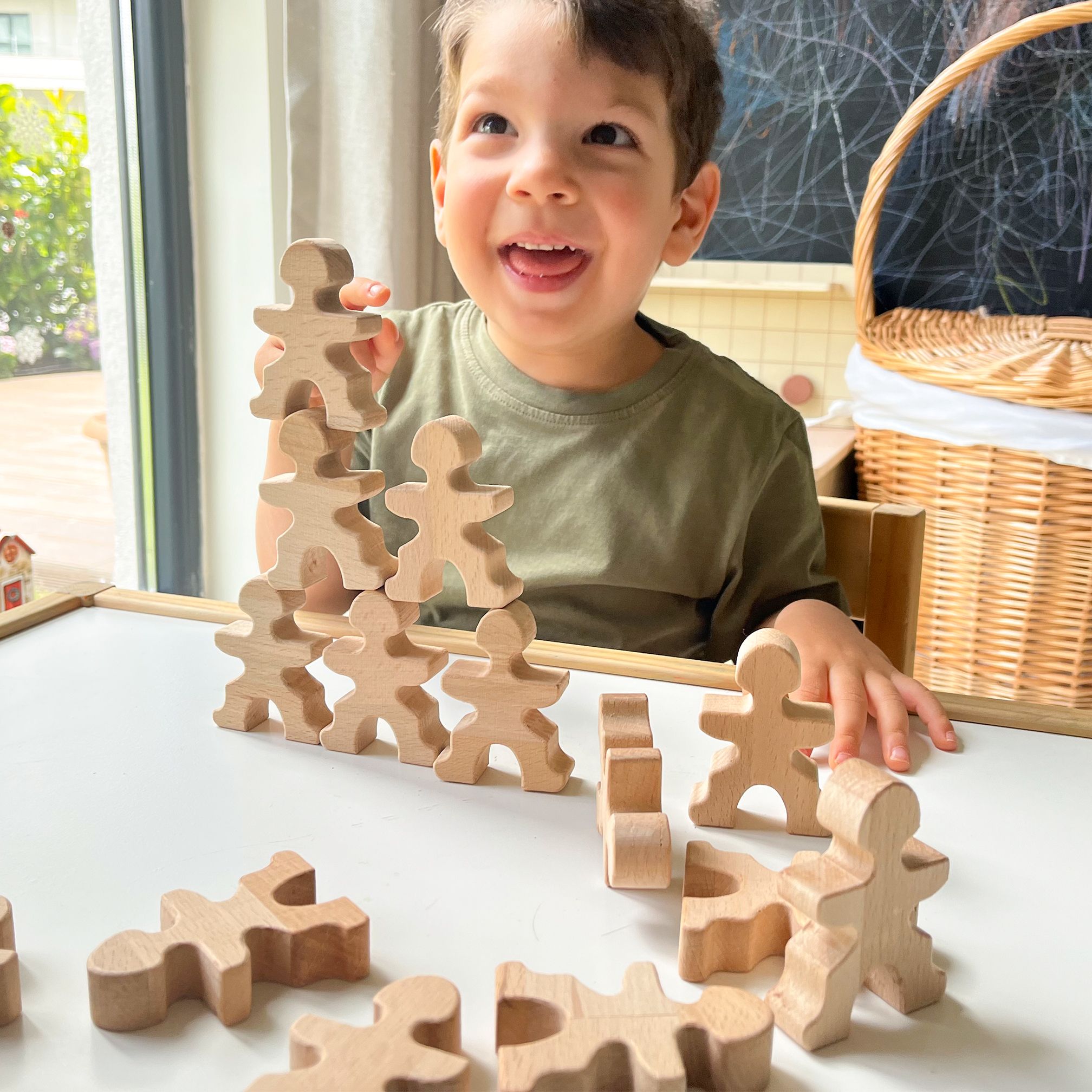Montessori Denge Oyuncağı, Insan Denge Seti