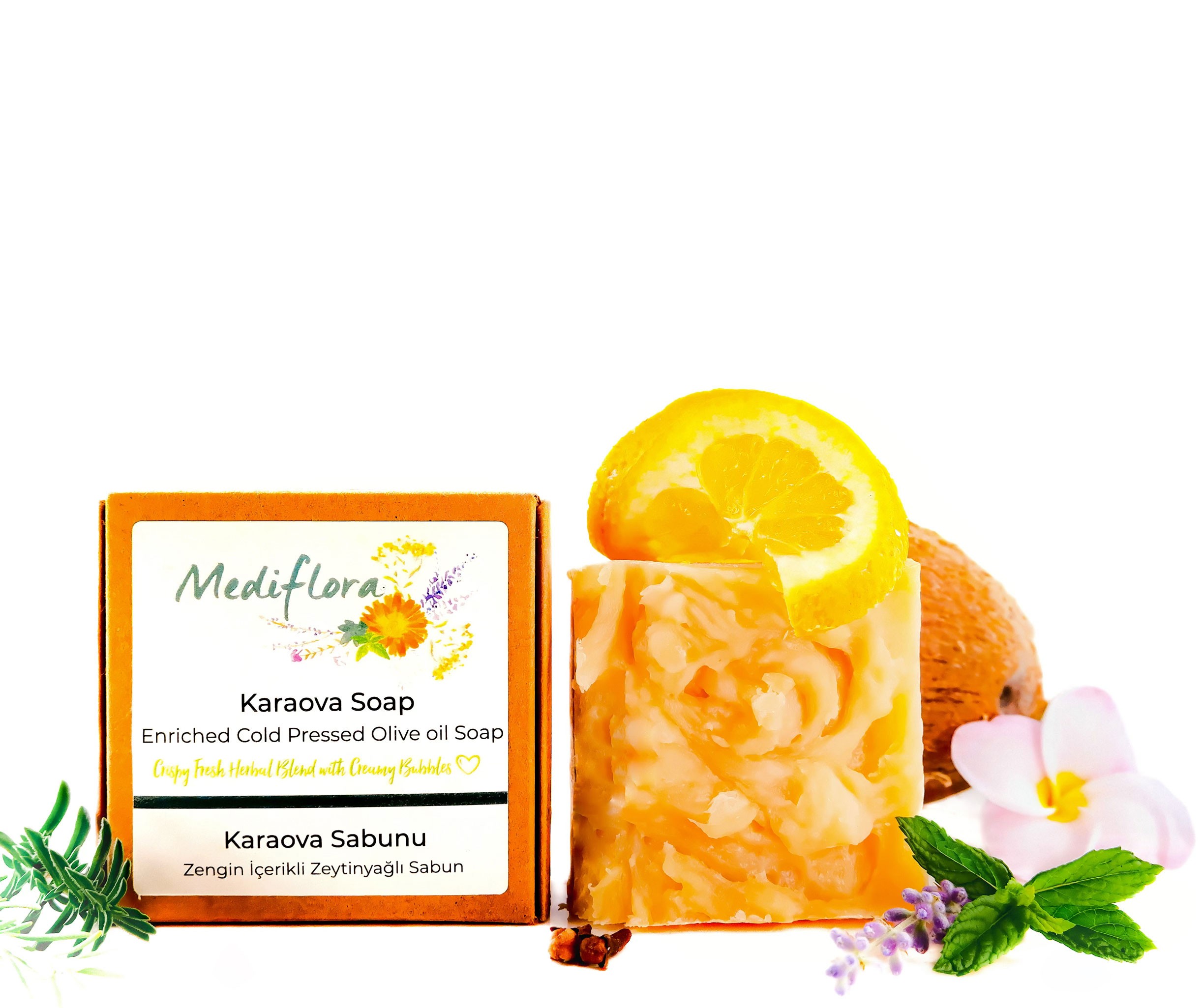 Mediflora Karaova - Zengin İçerikli Zeytinyağlı Sabun