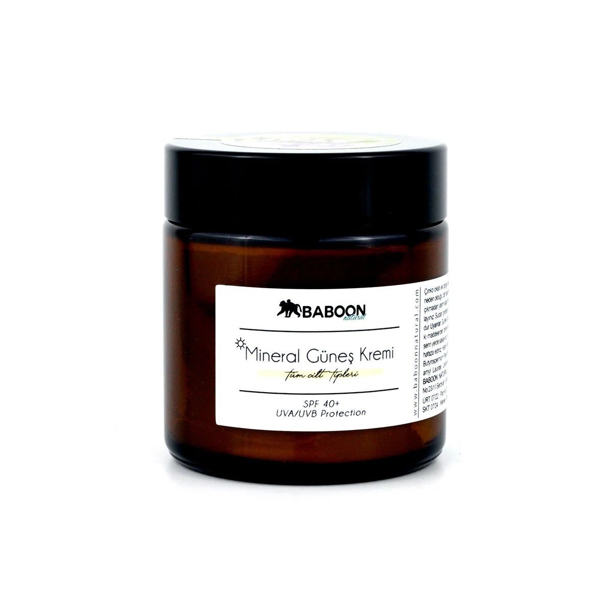 Baboon Mineral Güneş Kremi - 100 ml