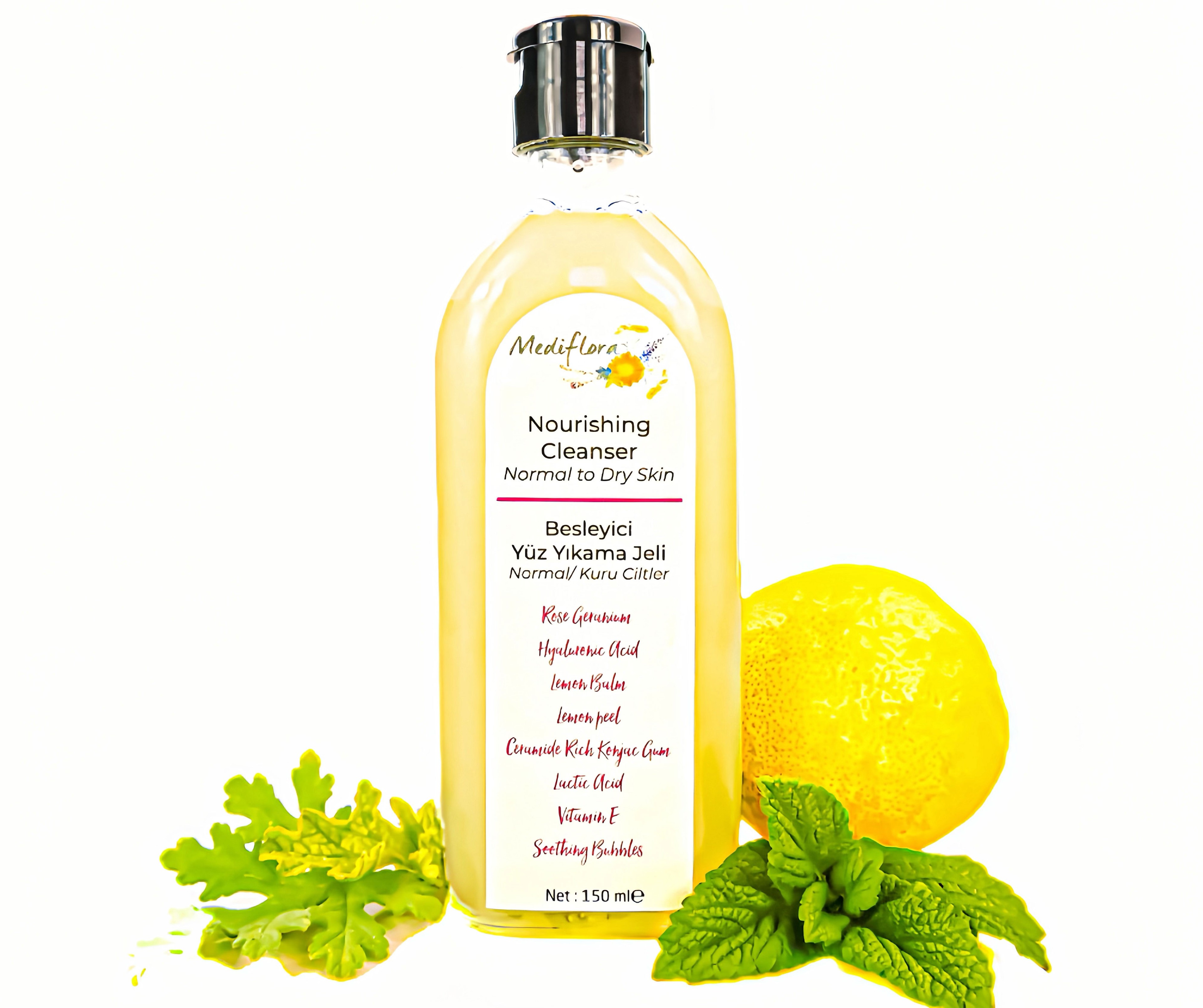 Mediflora Besleyici Yüz Yıkama Jeli - Normal/Kuru Ciltler İçin