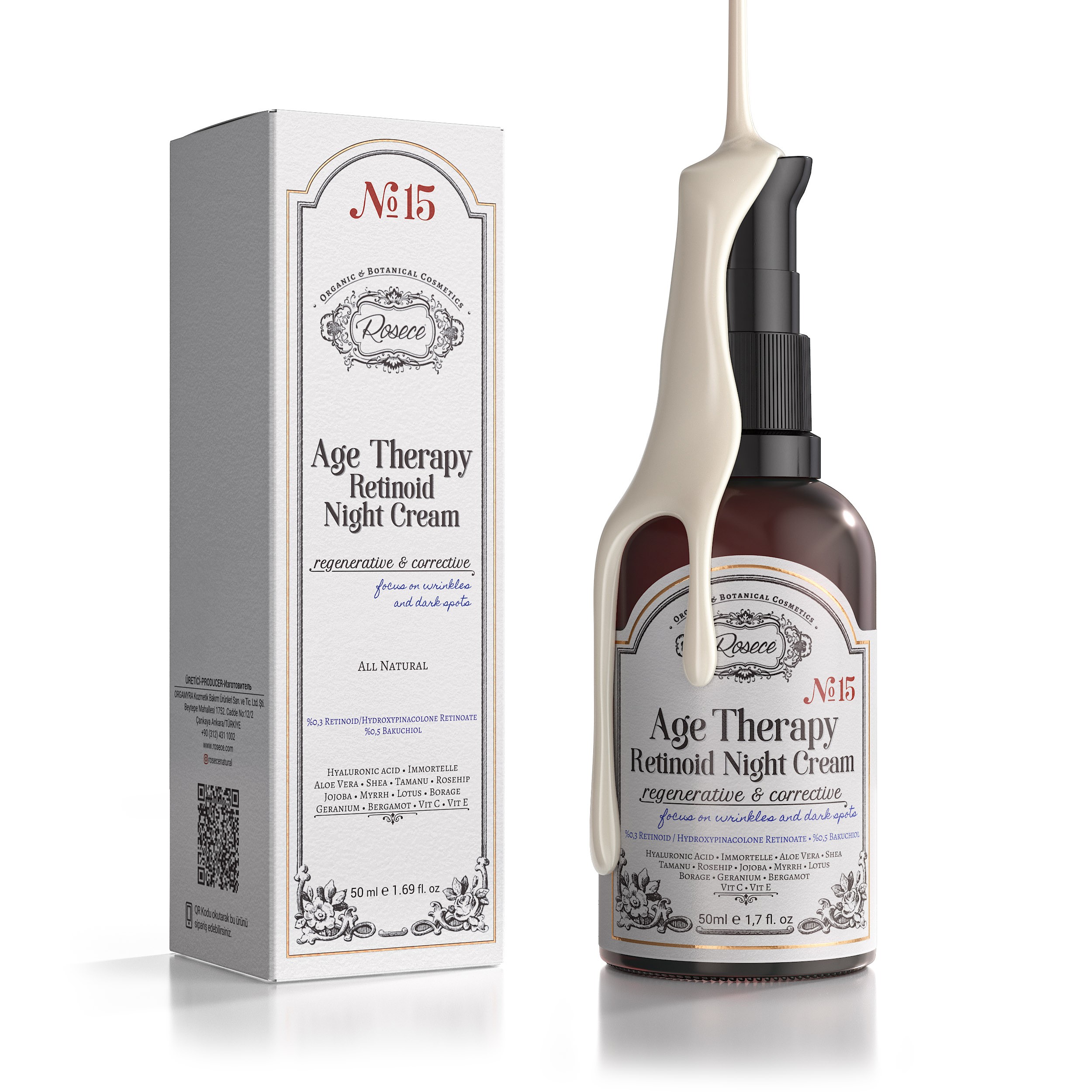 Rosece Age Therapy Retinoid Gece Kremi