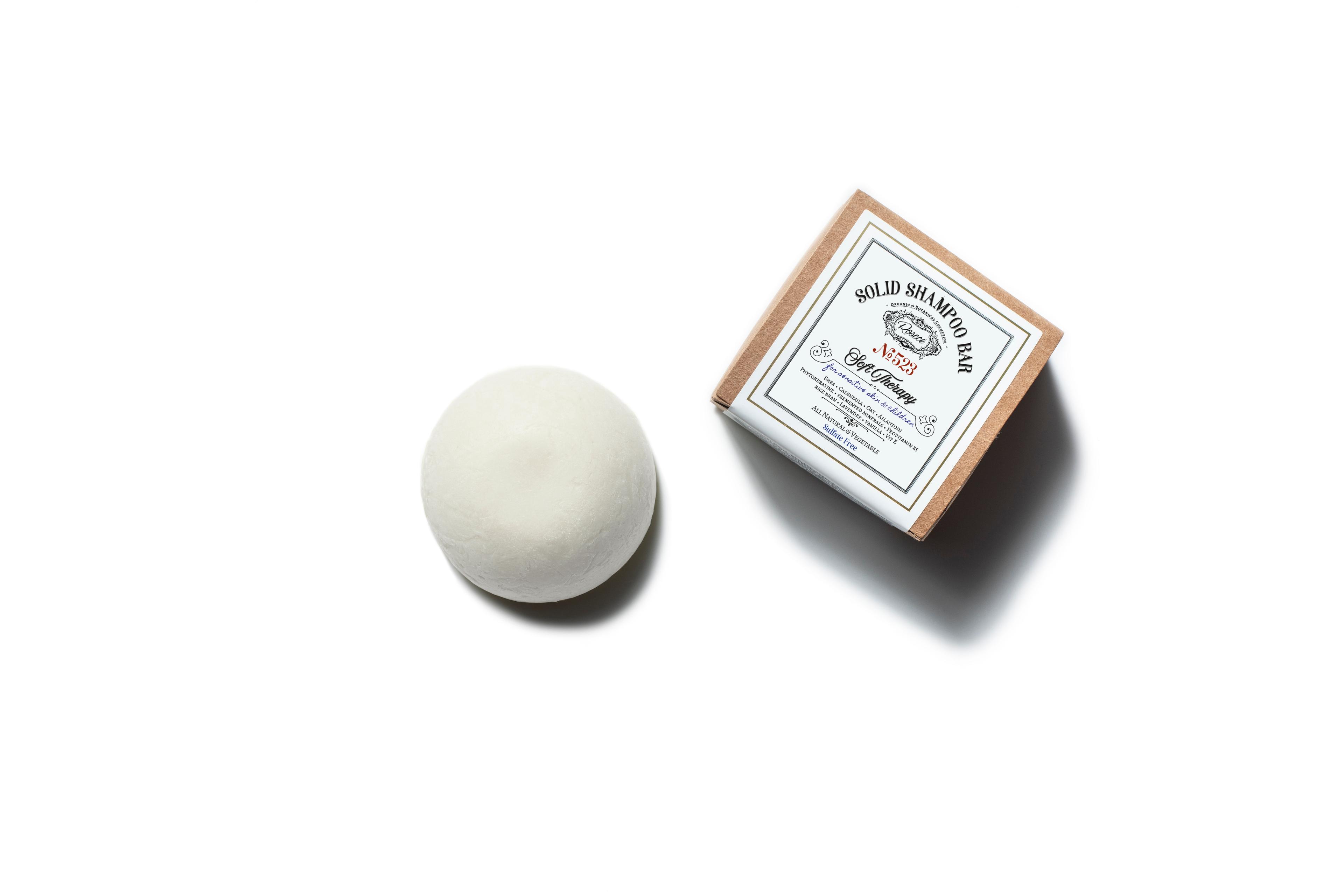 Rosece Katı Şampuan Bar Soft Therapy Hassas Ciltler ve Çocuklar İçin