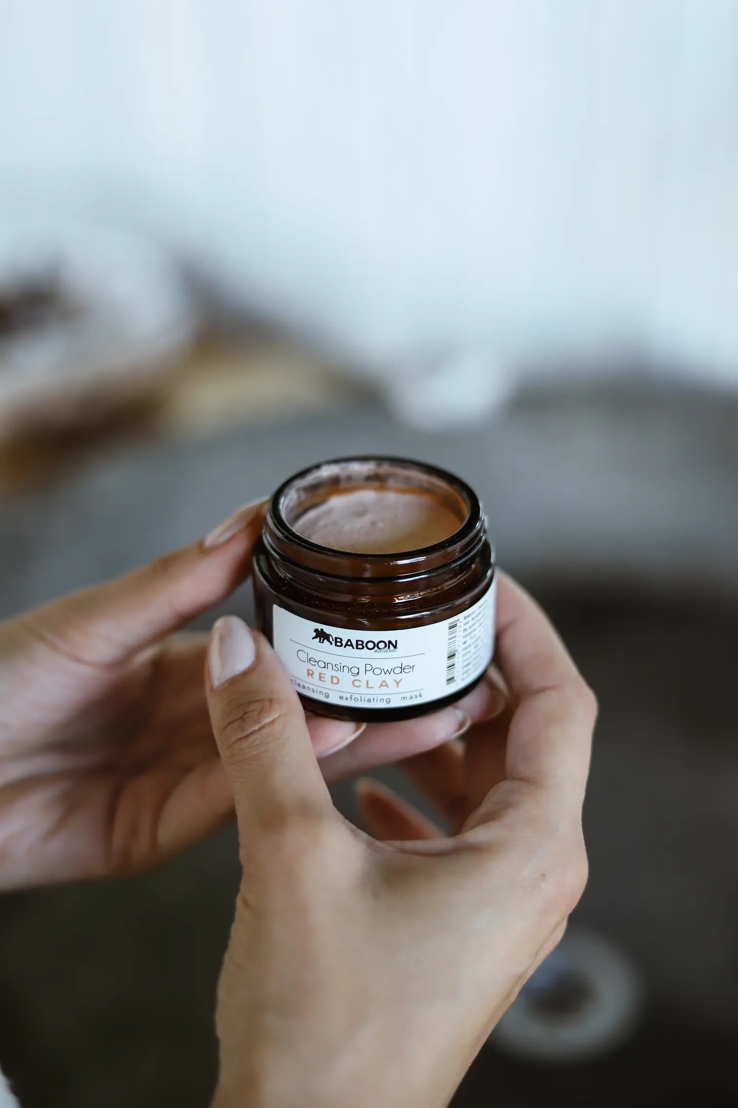 Baboon Cleansing Powder - Red Clay