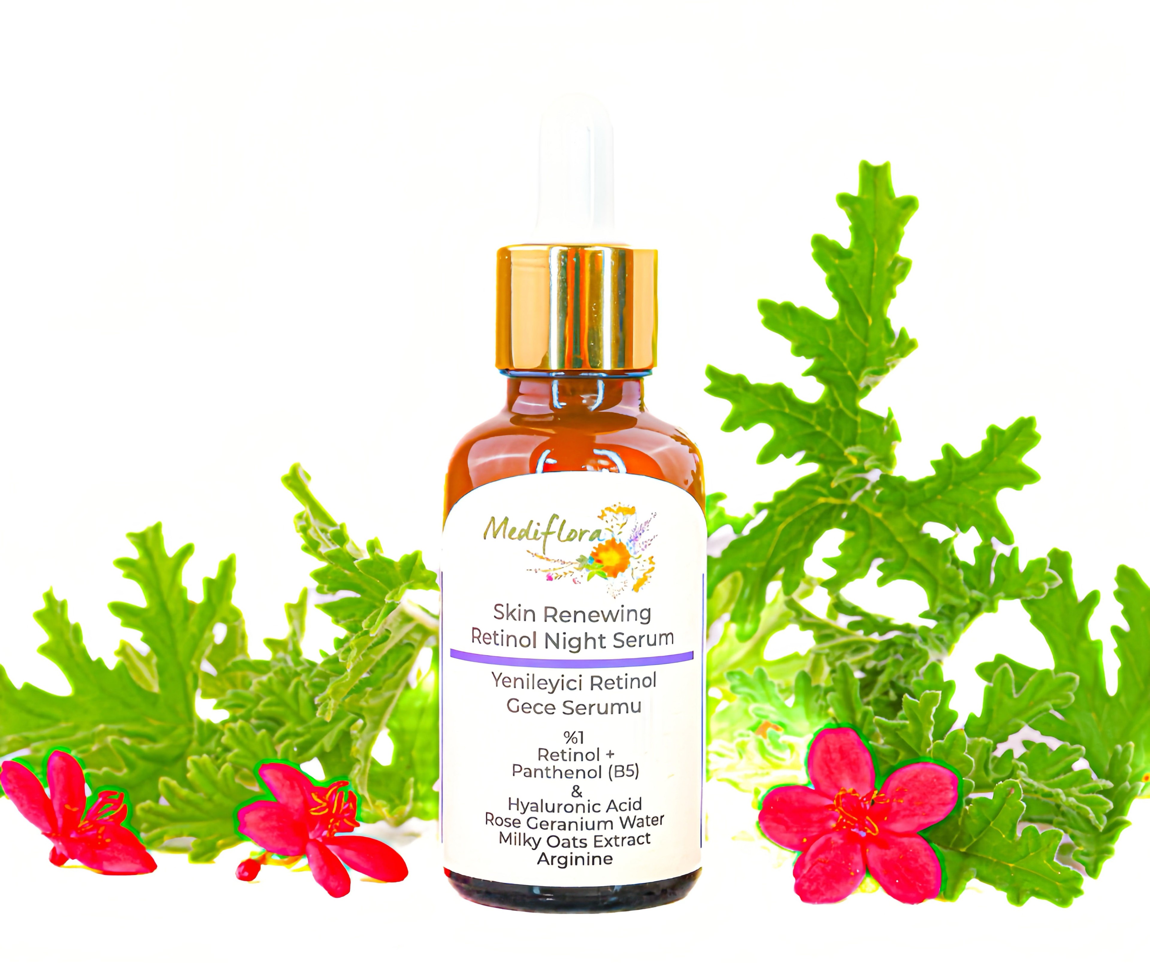 Mediflora Yenileyici Retinol Gece Serumu - Retinol & Provitamin B5