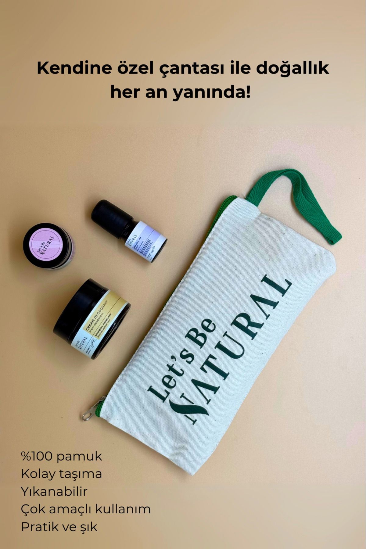 HAM BEZ MAKYAJ ÇANTASI