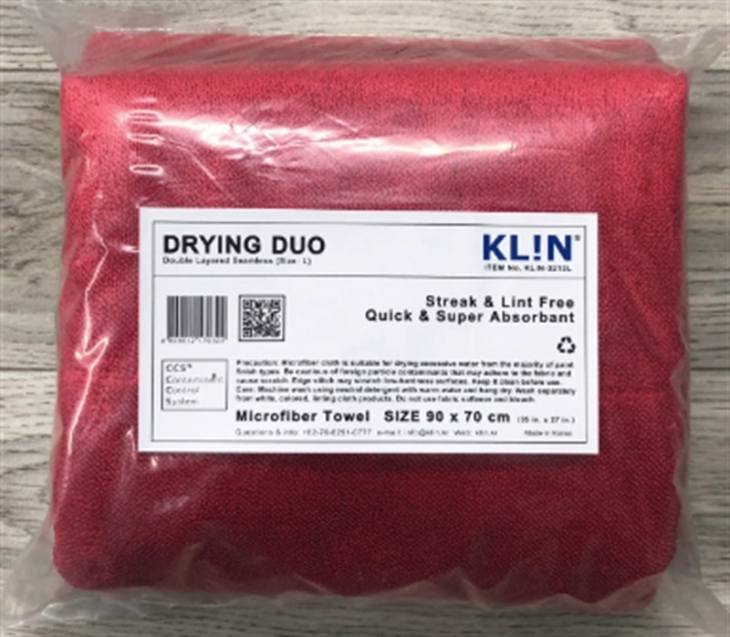 Drying Duo L Red 70x90cm - 1200GSM Kurulama Havlusu