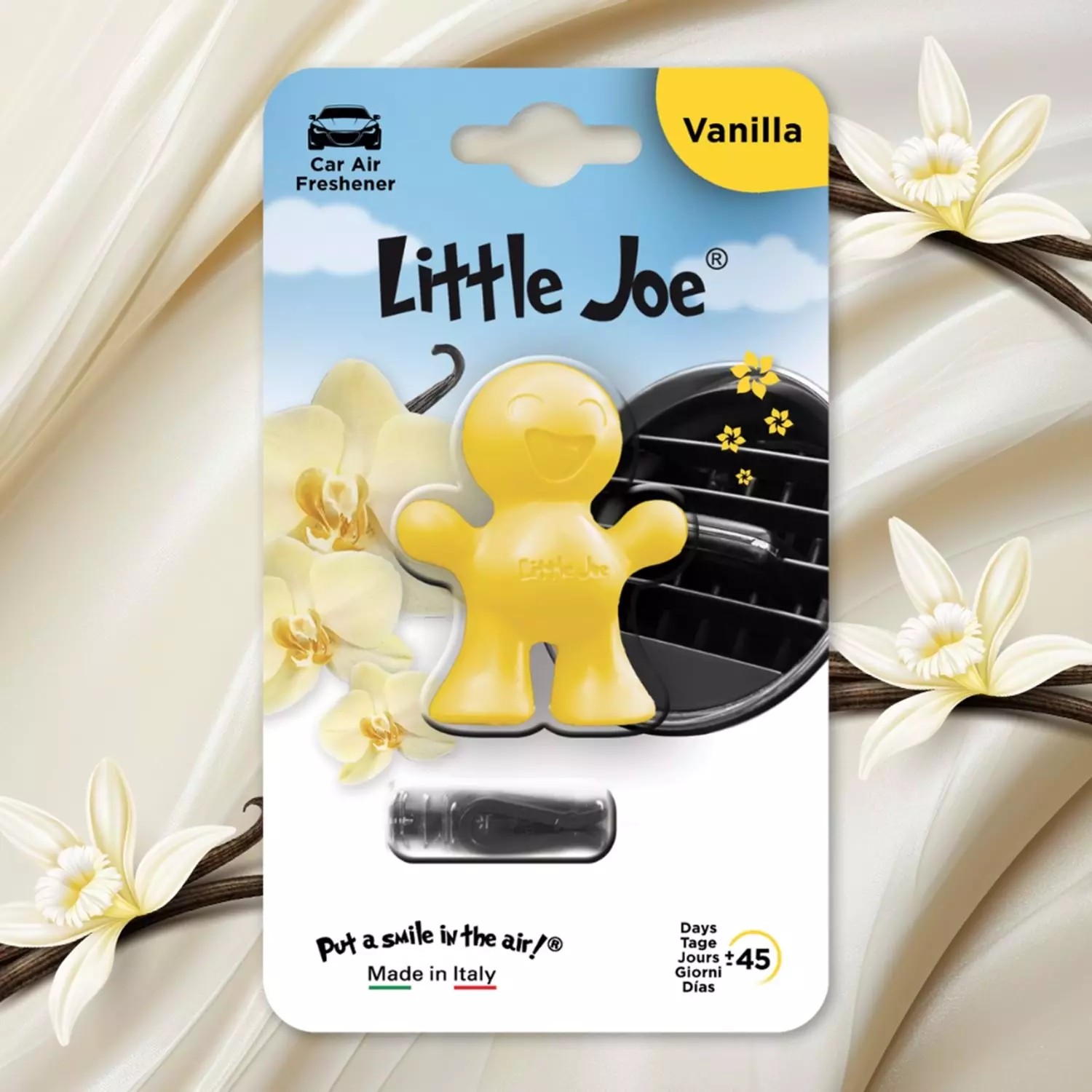 Little Joe Vanilya Araç Kokusu (Vanilla) -45 Gün -Oto Kokusu Kalıcı Klima Parfüm