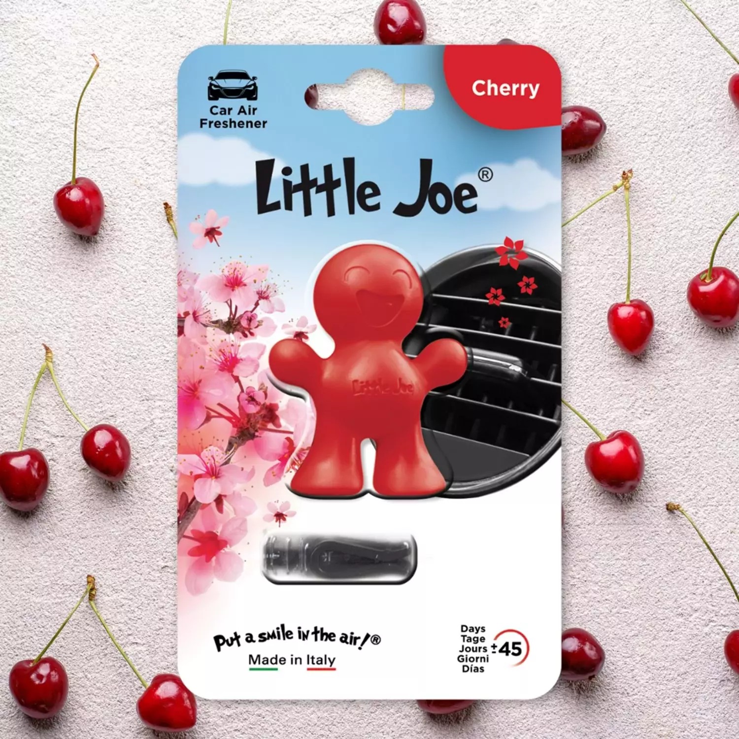 Little Joe Kiraz Araç Kokusu (Cherry) -45 Gün -Oto Kokusu Kalıcı Klima Parfüm