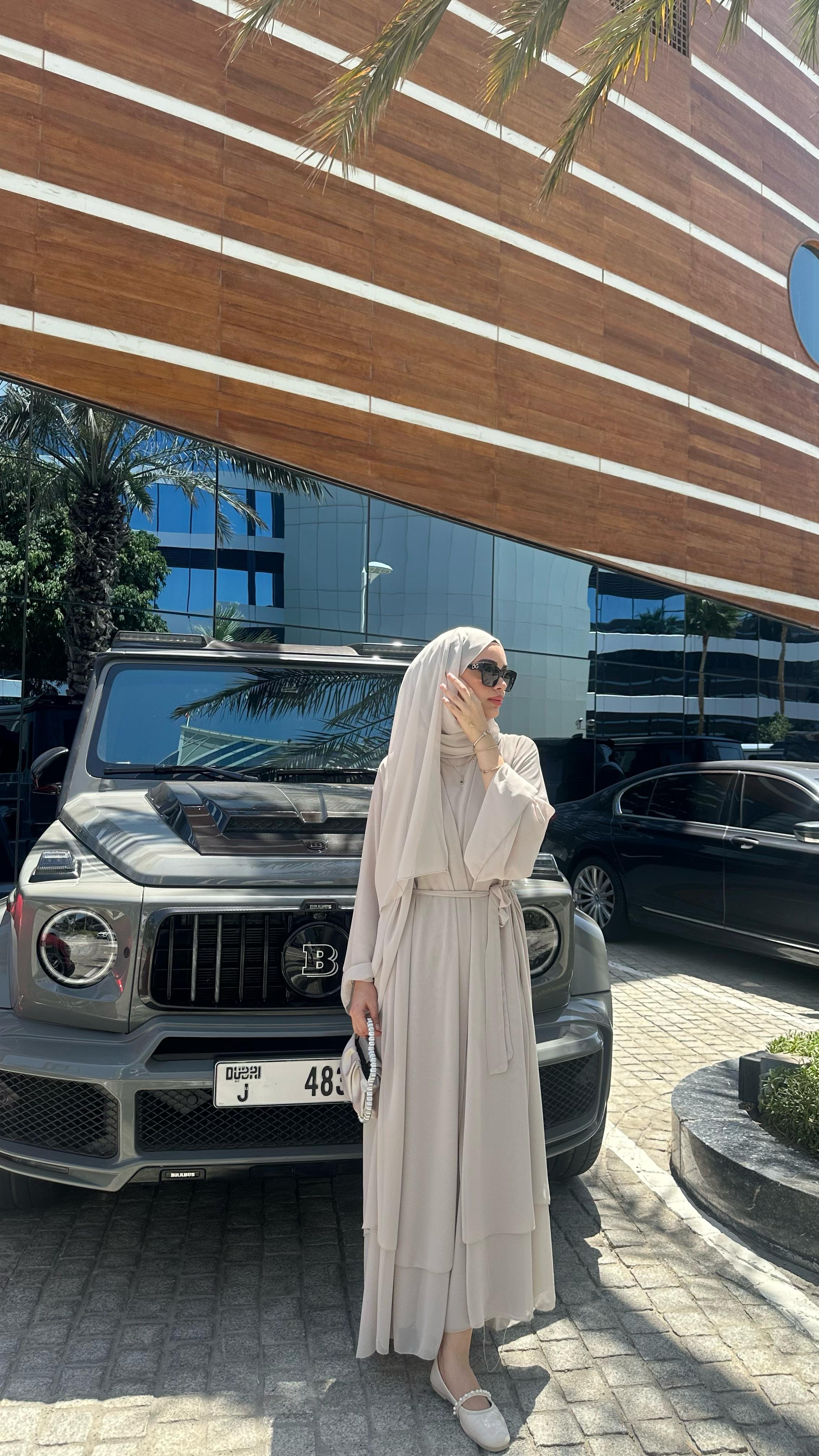 Multi Şifon Abaya
