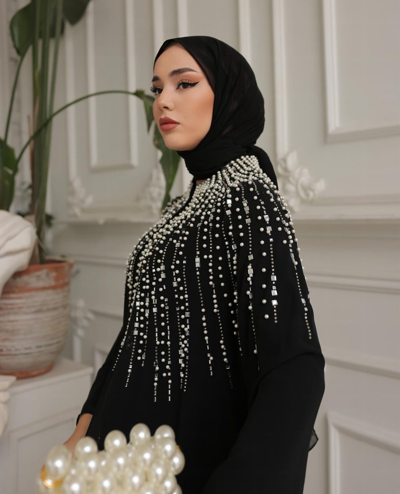 Işıltılı Abaya