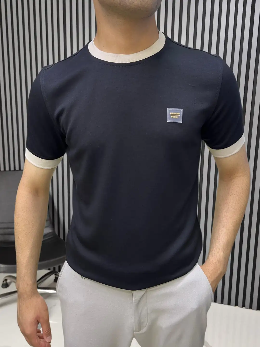 Oysho Kumaş Kolları Lastikli T-Shirt-MRL34