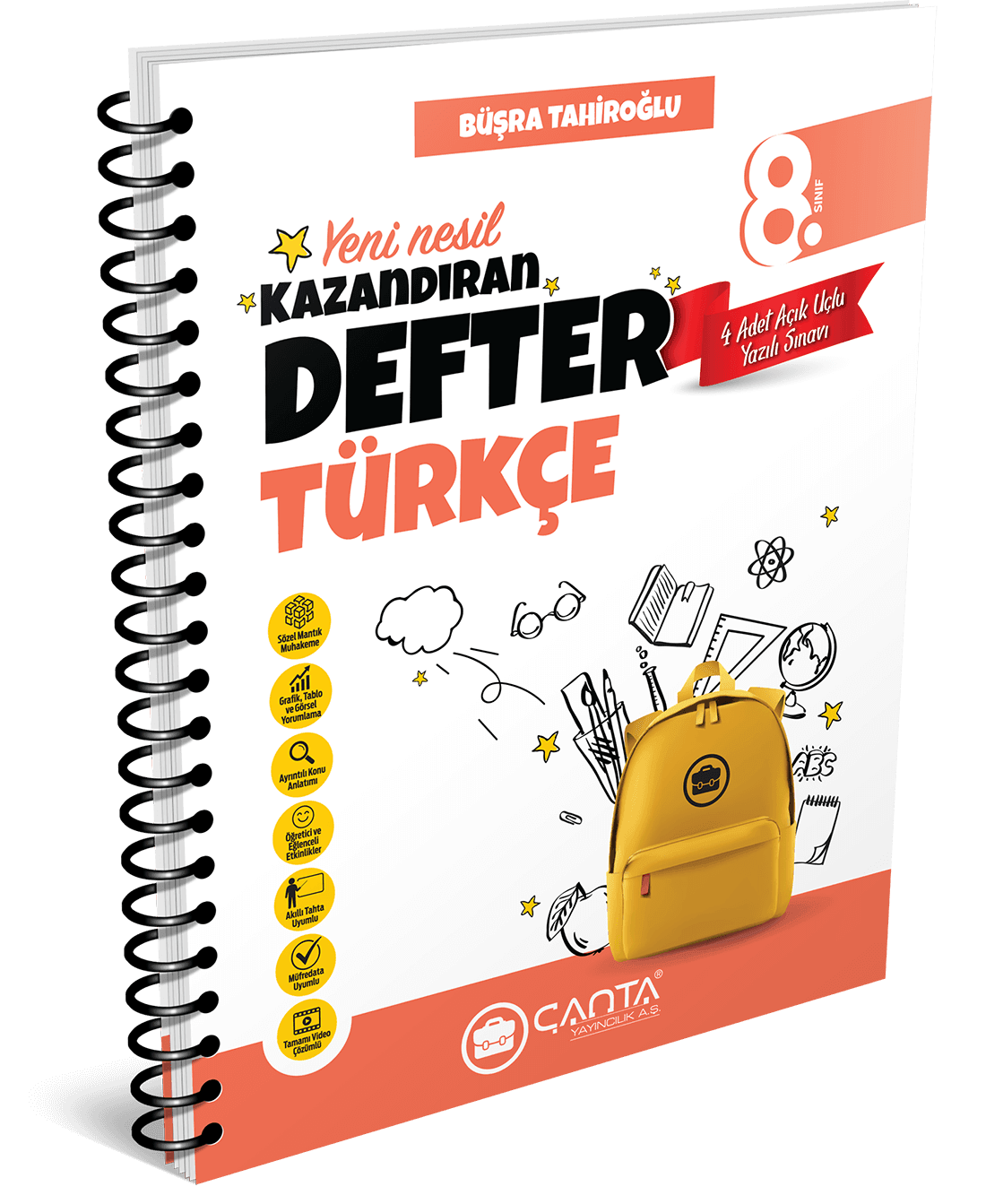 8. Sınıf Türkçe Kazandıran Defter