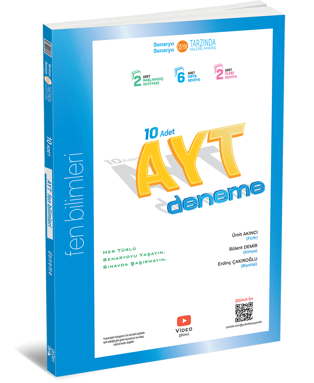345 - AYT 10 lu Fen Bilimleri Deneme