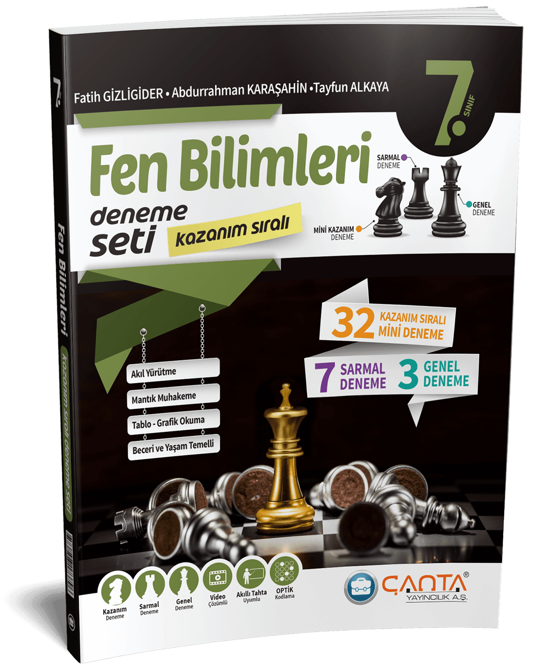 7. Sınıf Fen bilimleri Kazanım Sıralı Deneme Seti