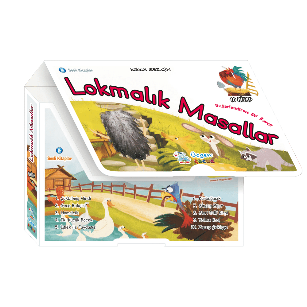 Lokmalık Masallar – Kutulu 10 Kitap