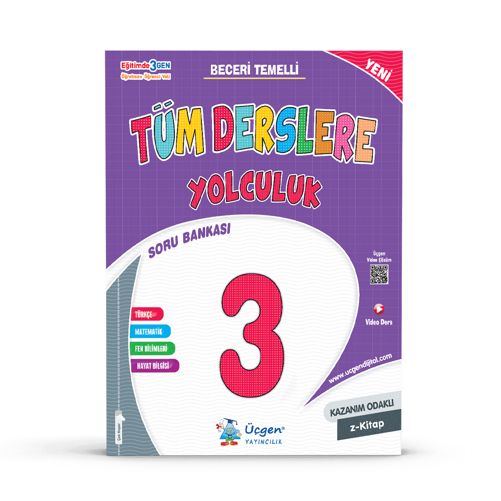 3.SINIF – Tüm Derslere Yolculuk – Soru Bankası