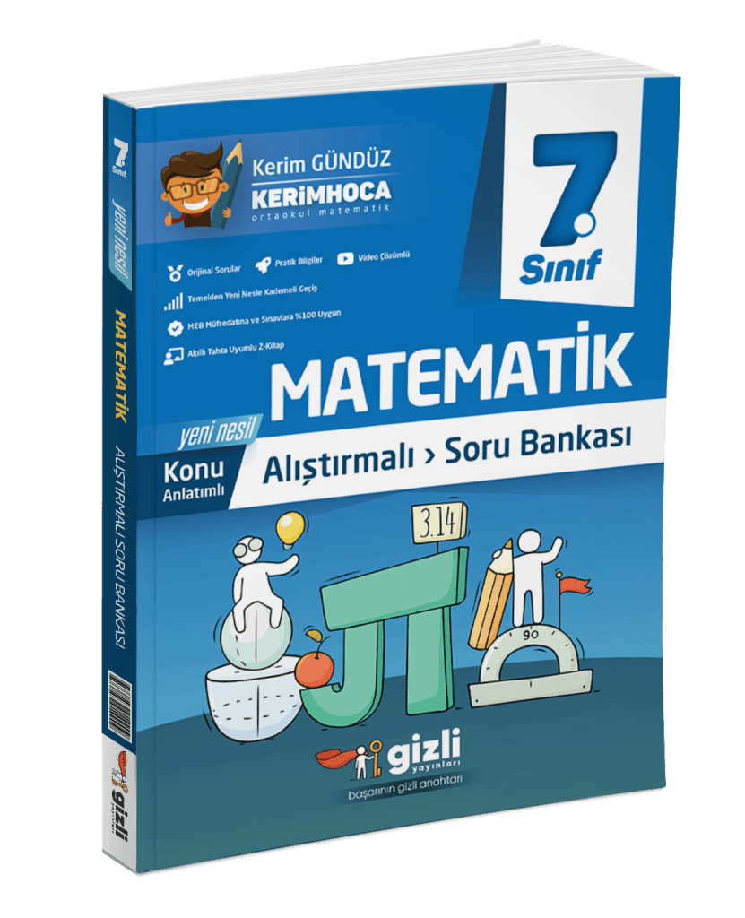 7.Sınıf Matematik Alıştırmalı Konu Anlatımlı Soru Bankası