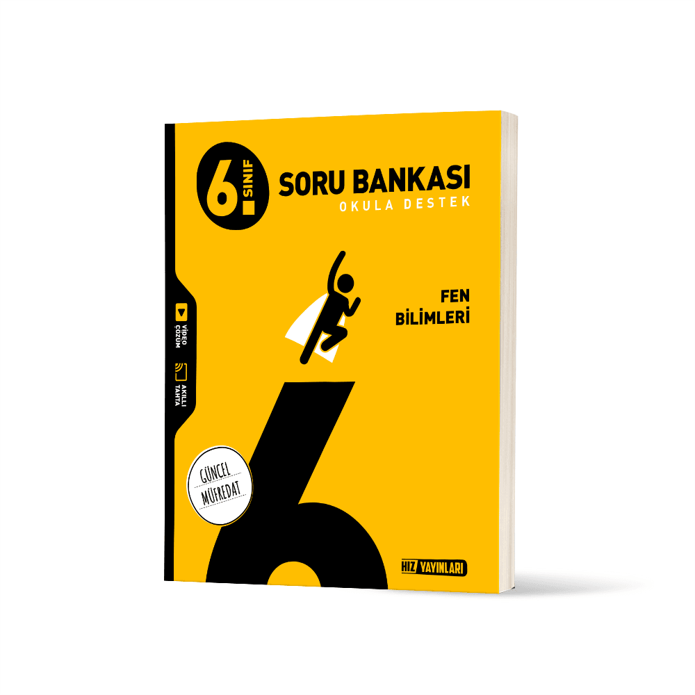 6. Sınıf Hız Fen Bilimleri Soru Bankası Hız Yayınları