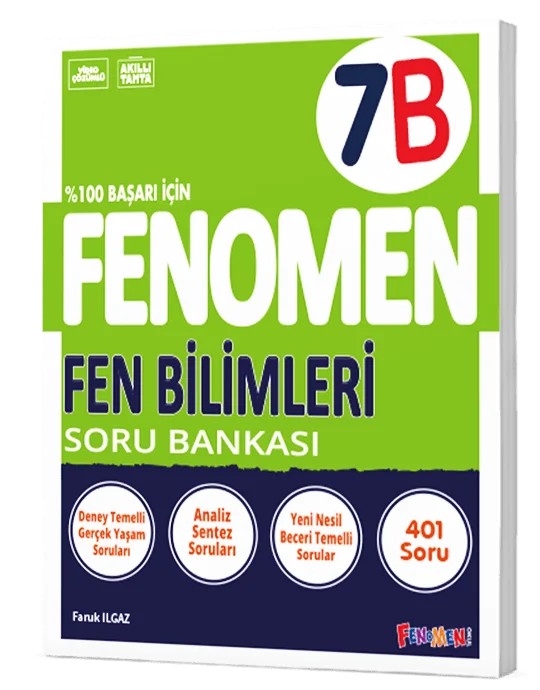 7. Sınıf Fen Bilimleri B Soru Bankası