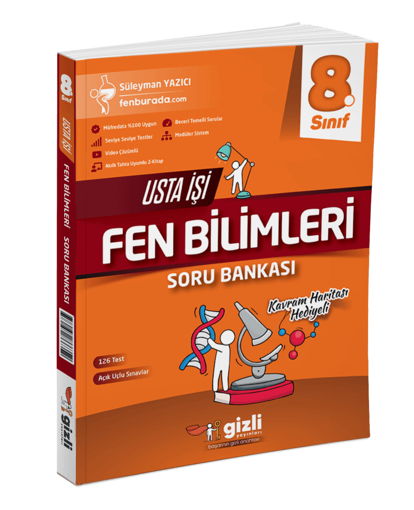 8.Sınıf Usta işi Fen Bilimleri Soru Bankası