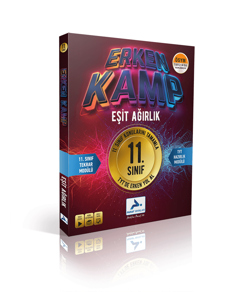 11. Sınıf Erken Kamp Eşit Ağırlık Paraf Yayınları