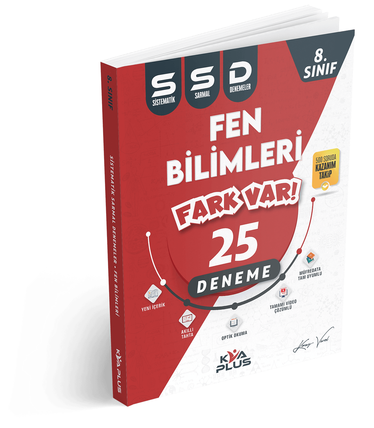 8. Sınıf Koray Varol Fen Bilimleri 25 Sistematik Sarmal Deneme (Ssd)