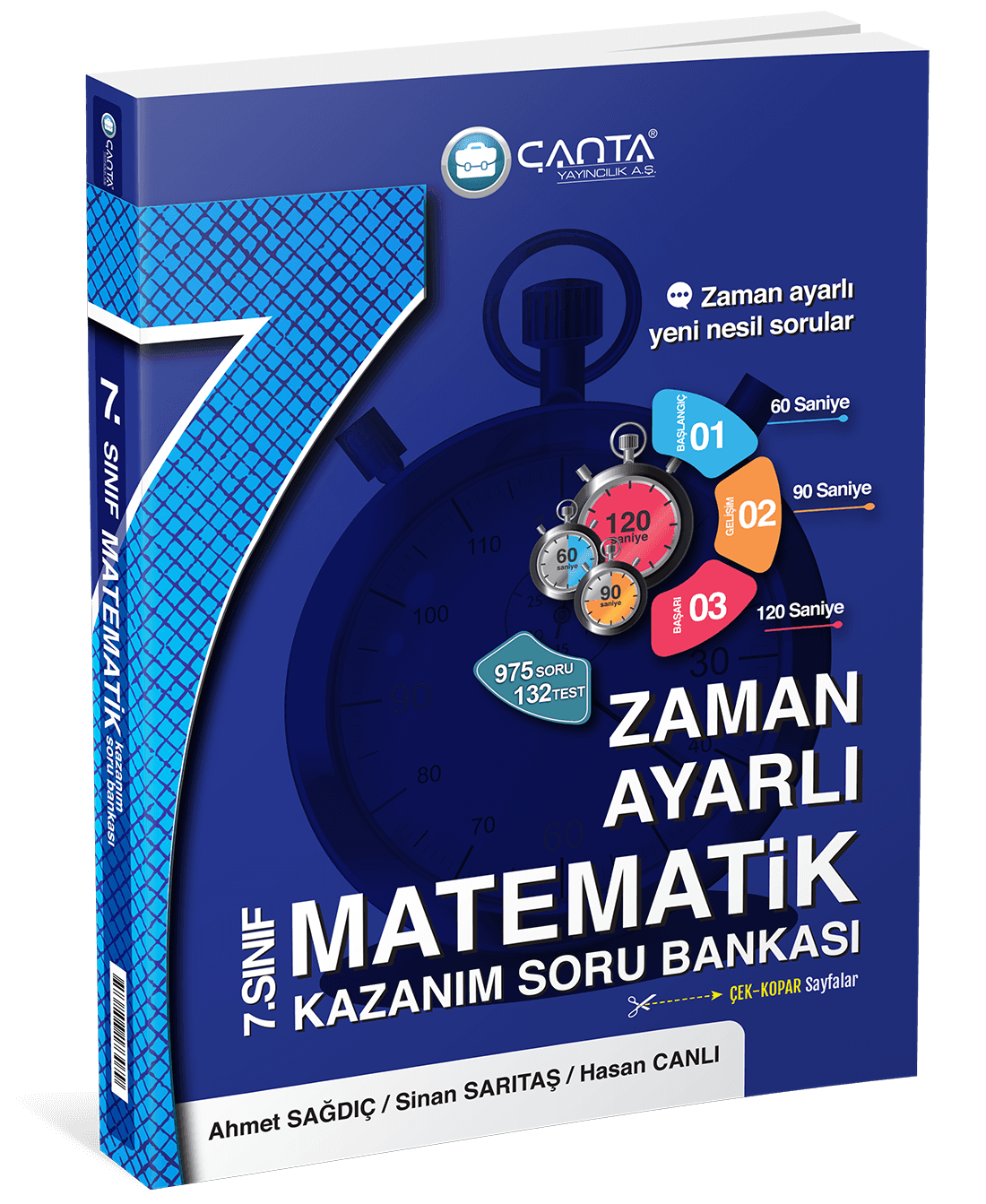 7. Sınıf Matematik Zaman Ayarlı Kazanım Soru Bankası Çanta Yayınları